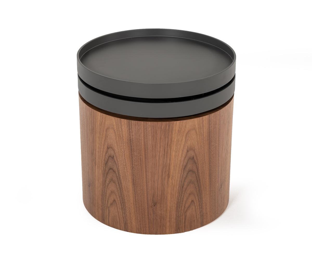 Bascom Modern End Table W/ Swivel Top