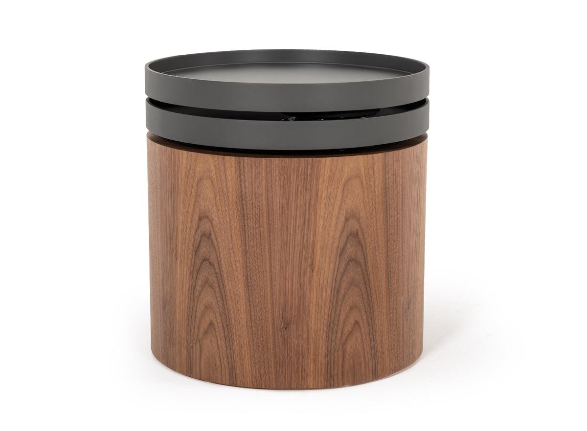 Bascom Modern End Table W/ Swivel Top