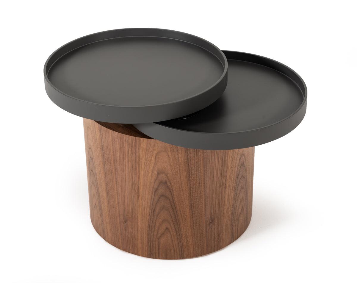 Bascom Modern End Table W/ Swivel Top