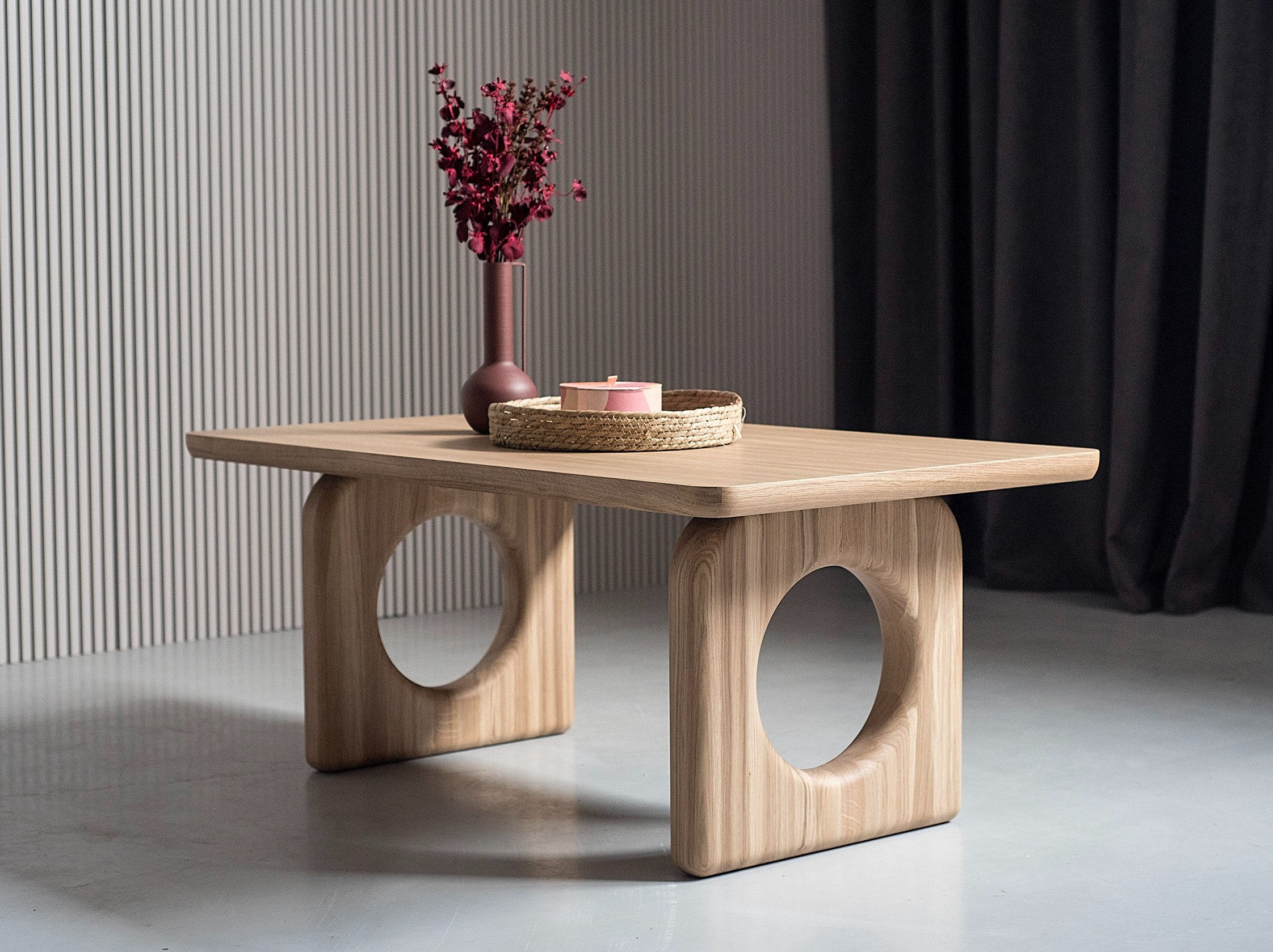 Modrest Washington - Modern Natural Oak Coffee Table-Coffee Table-VIG-Wall2Wall Furnishings