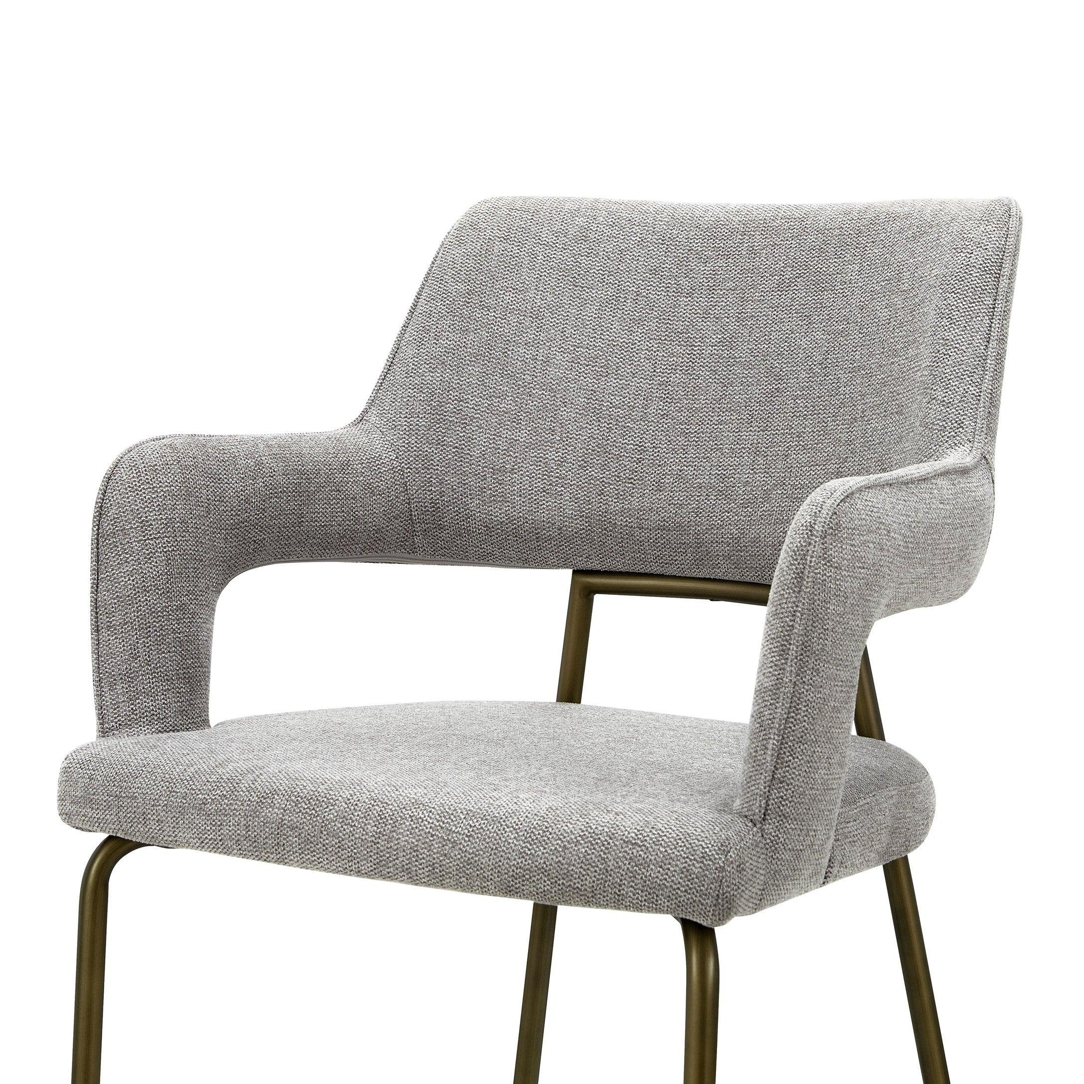 Modrest Childers Modern Fabric Antique Dining Chair