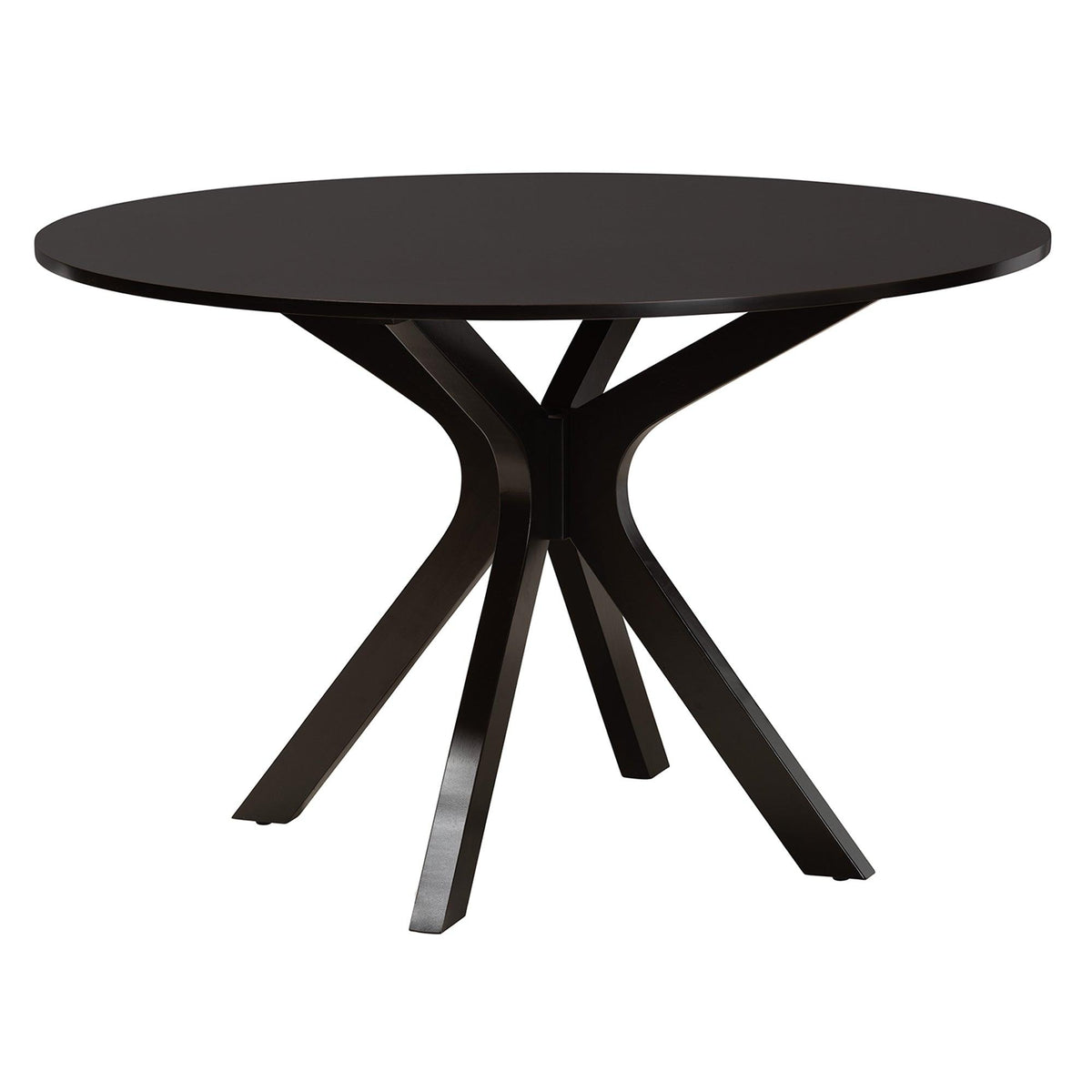 Jana Modern Fabric and Espresso Finished Wood 7-Piece Dining Set