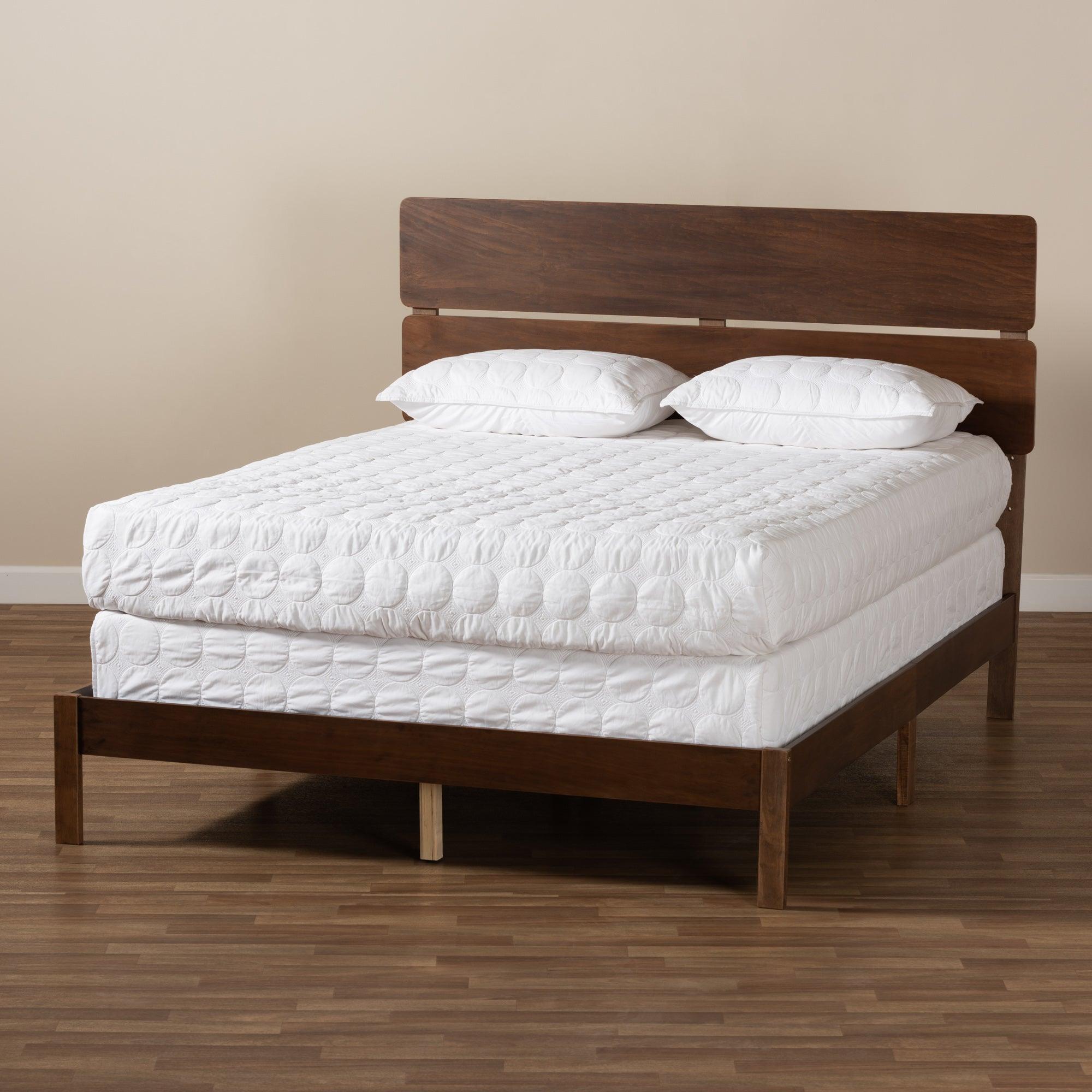 Anthony Modern and Contemporary Finished Wood Panel Bed