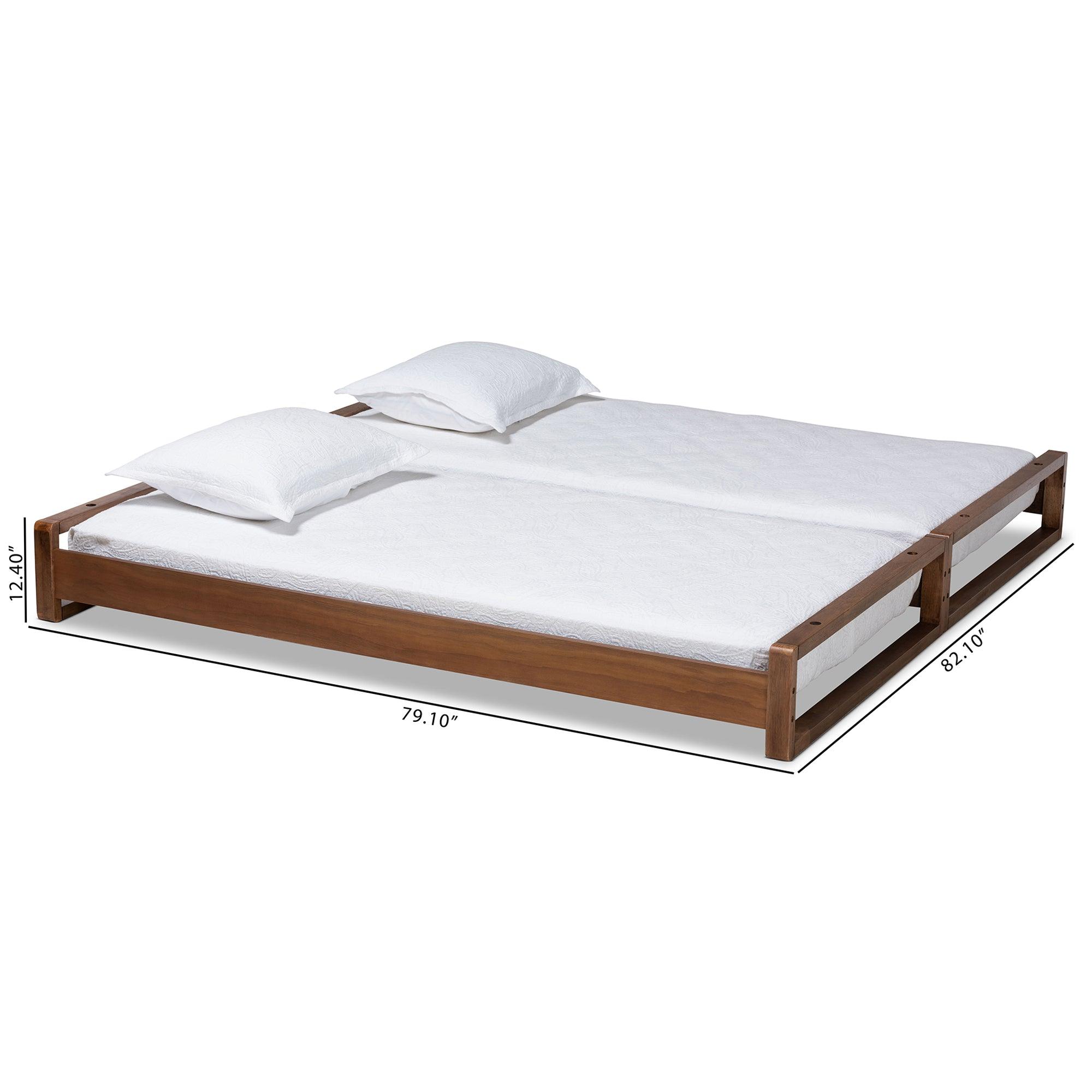 Klara Modern and Contemporary Finished Wood Expandable to Bed