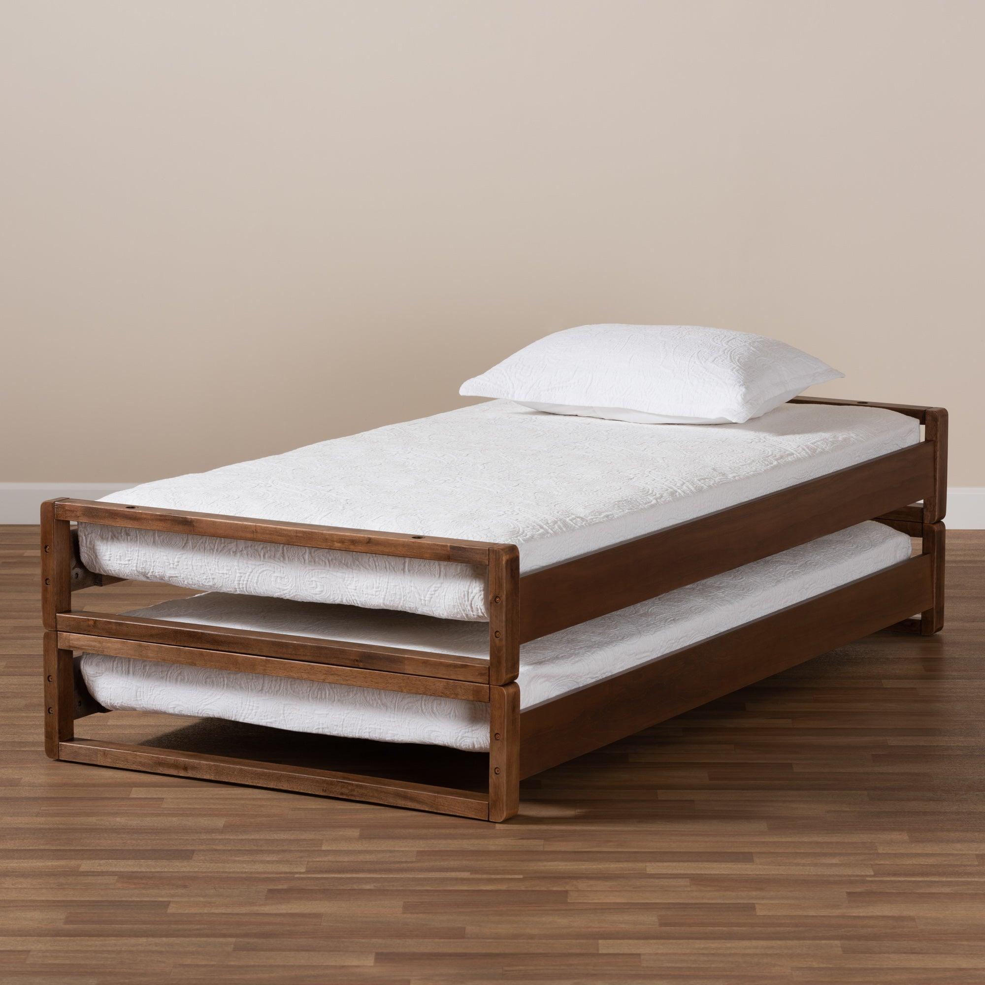 Klara Modern and Contemporary Finished Wood Expandable to Bed