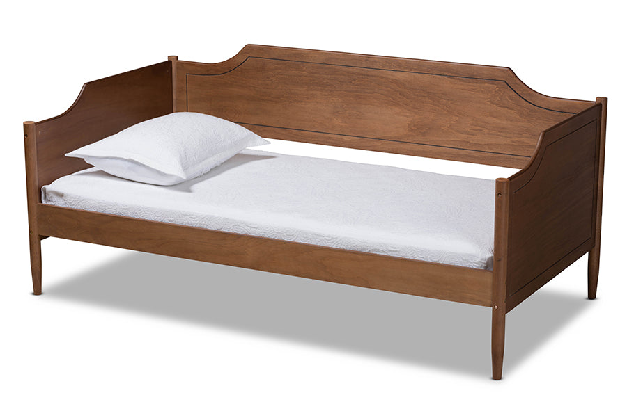 Alya Classic Traditional Farmhouse Finished Wood Daybed
