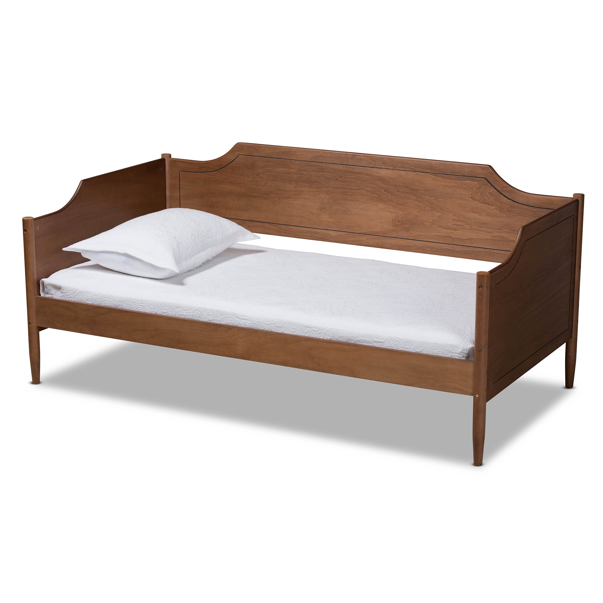 Alya Classic Traditional Farmhouse Finished Wood Daybed
