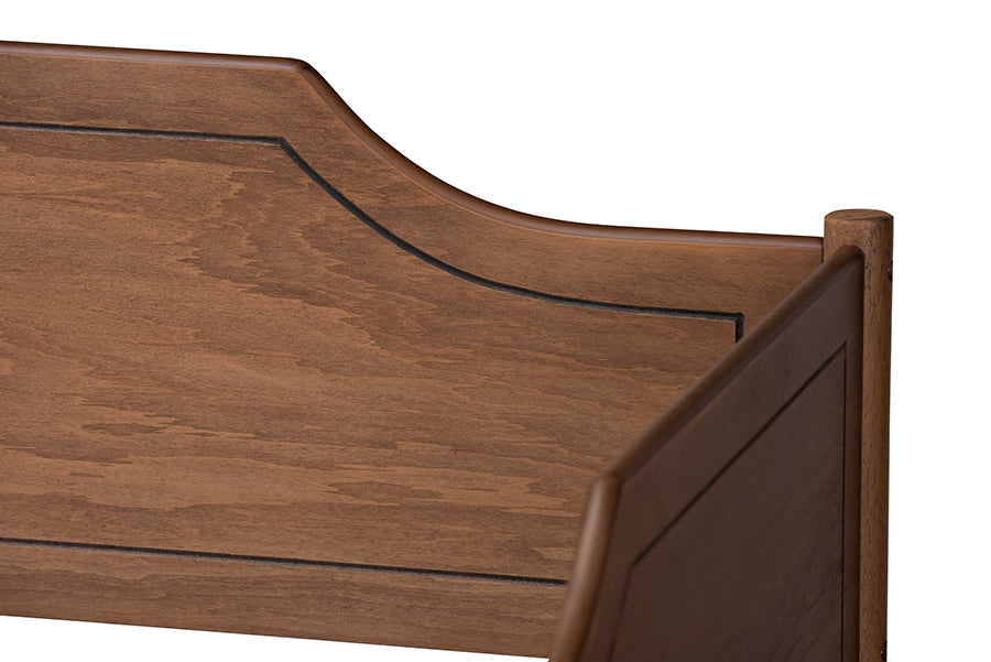 Alya Classic Traditional Farmhouse Finished Wood Daybed
