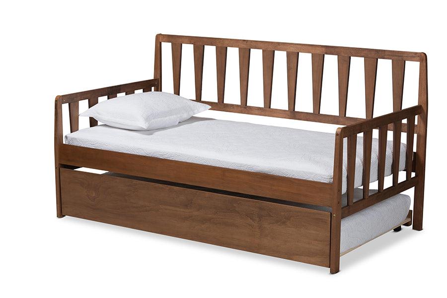 Midori Modern and Contemporary Transitional Finished Wood Daybed