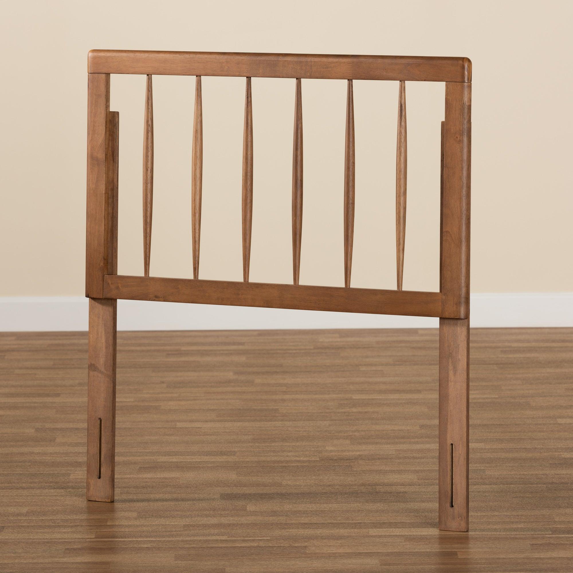 Valin Modern and Contemporary Ash Finished Wood Headboard