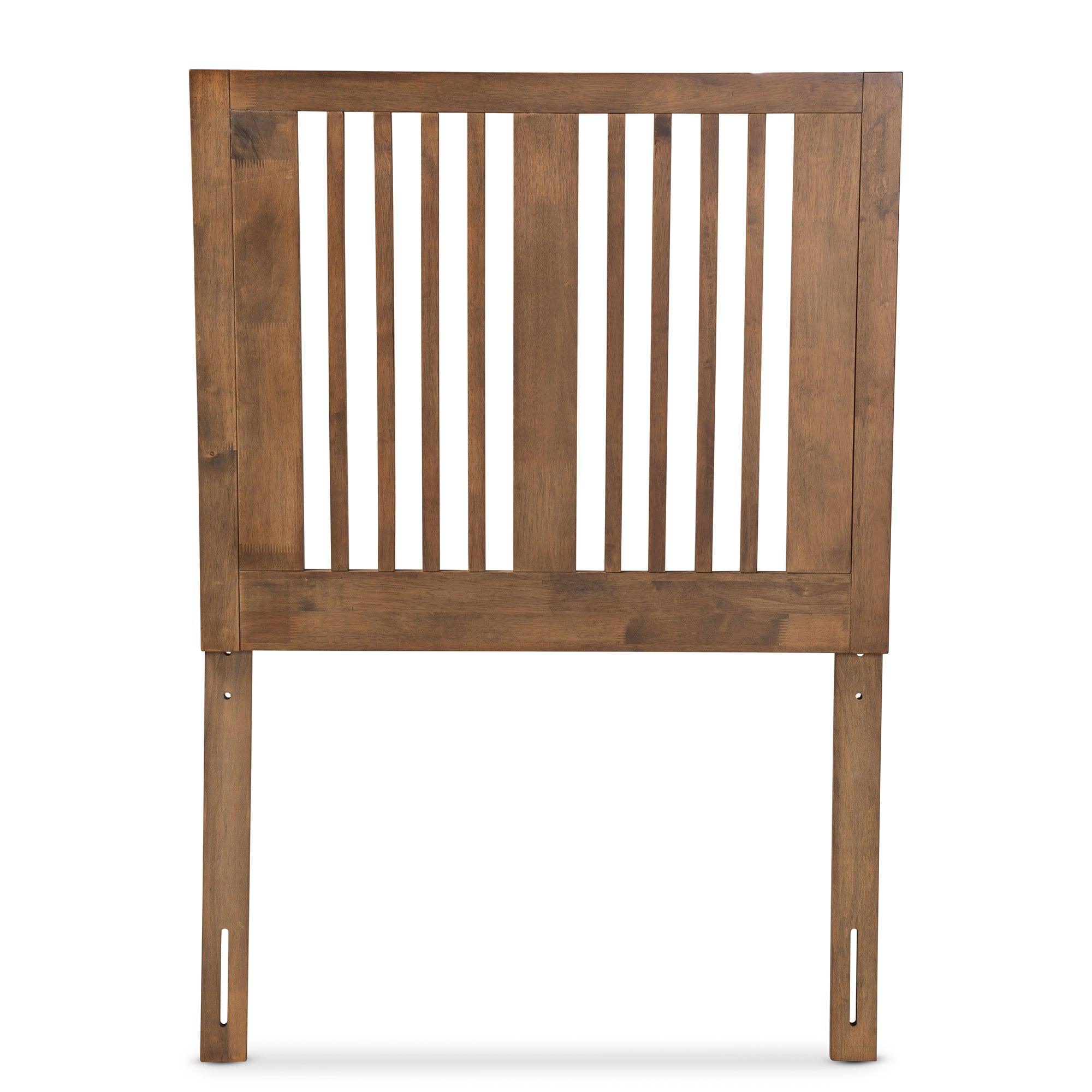 Harena Modern and Contemporary Transitional Ash Finished Wood Headboard