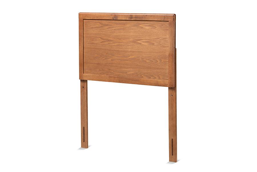 Raya Mid-Century Modern Finished Wood Headboard