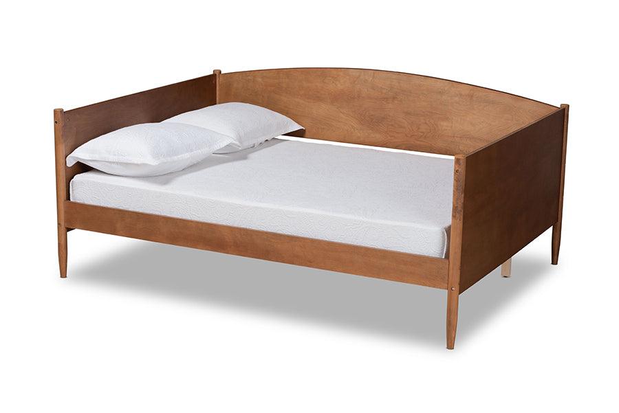 Veles Mid-Century Modern Ash Finished Wood Daybed
