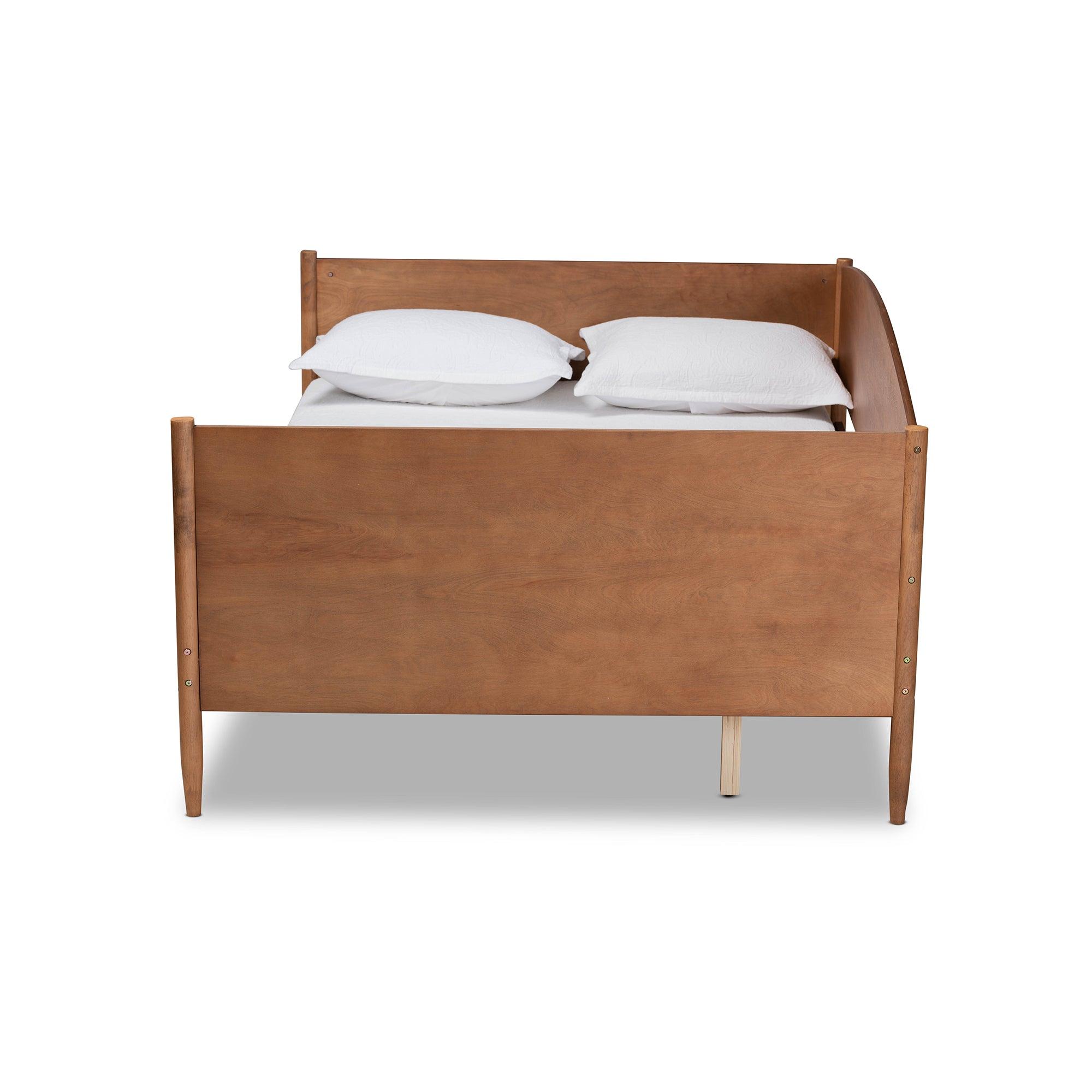 Veles Mid-Century Modern Ash Finished Wood Daybed