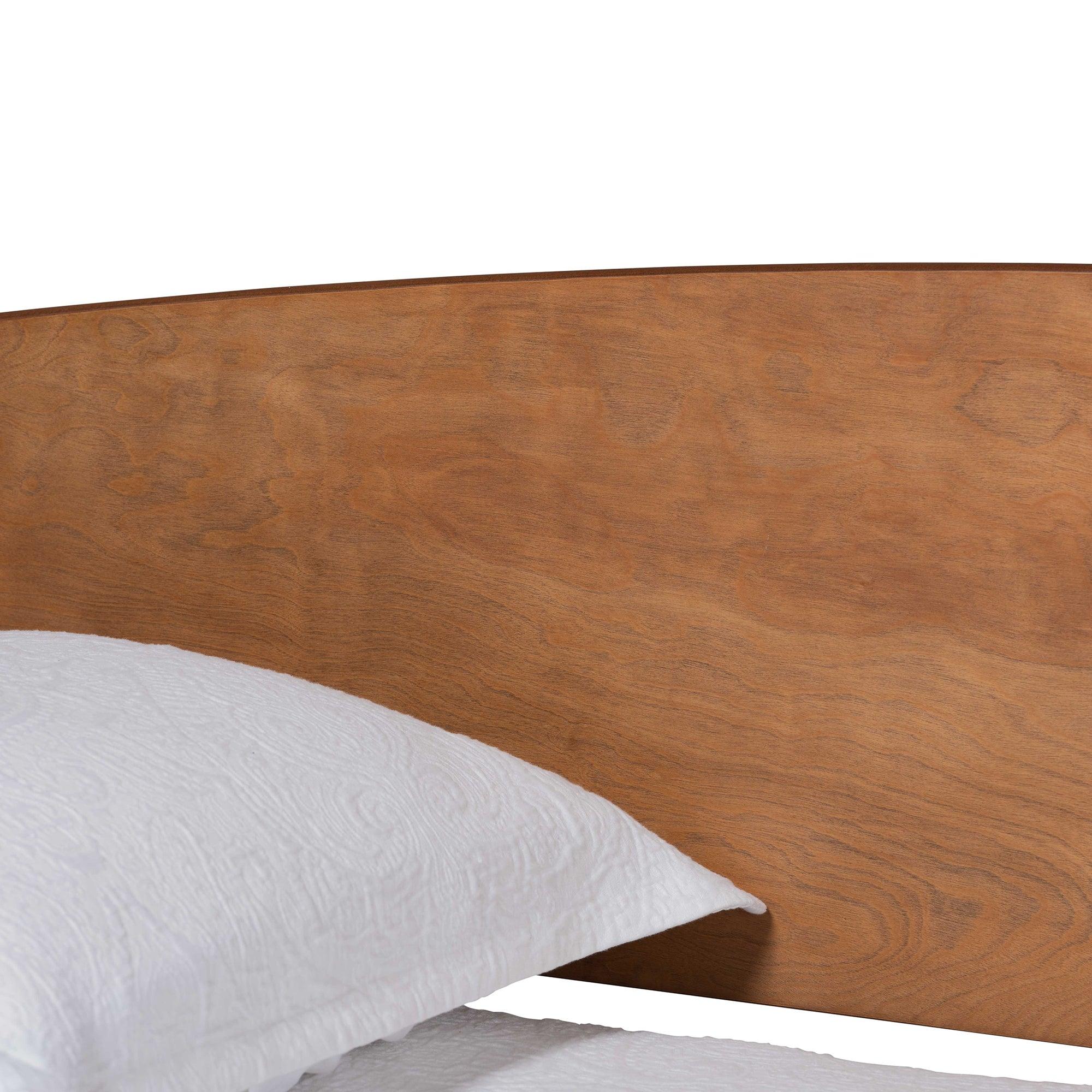 Veles Mid-Century Modern Ash Finished Wood Daybed
