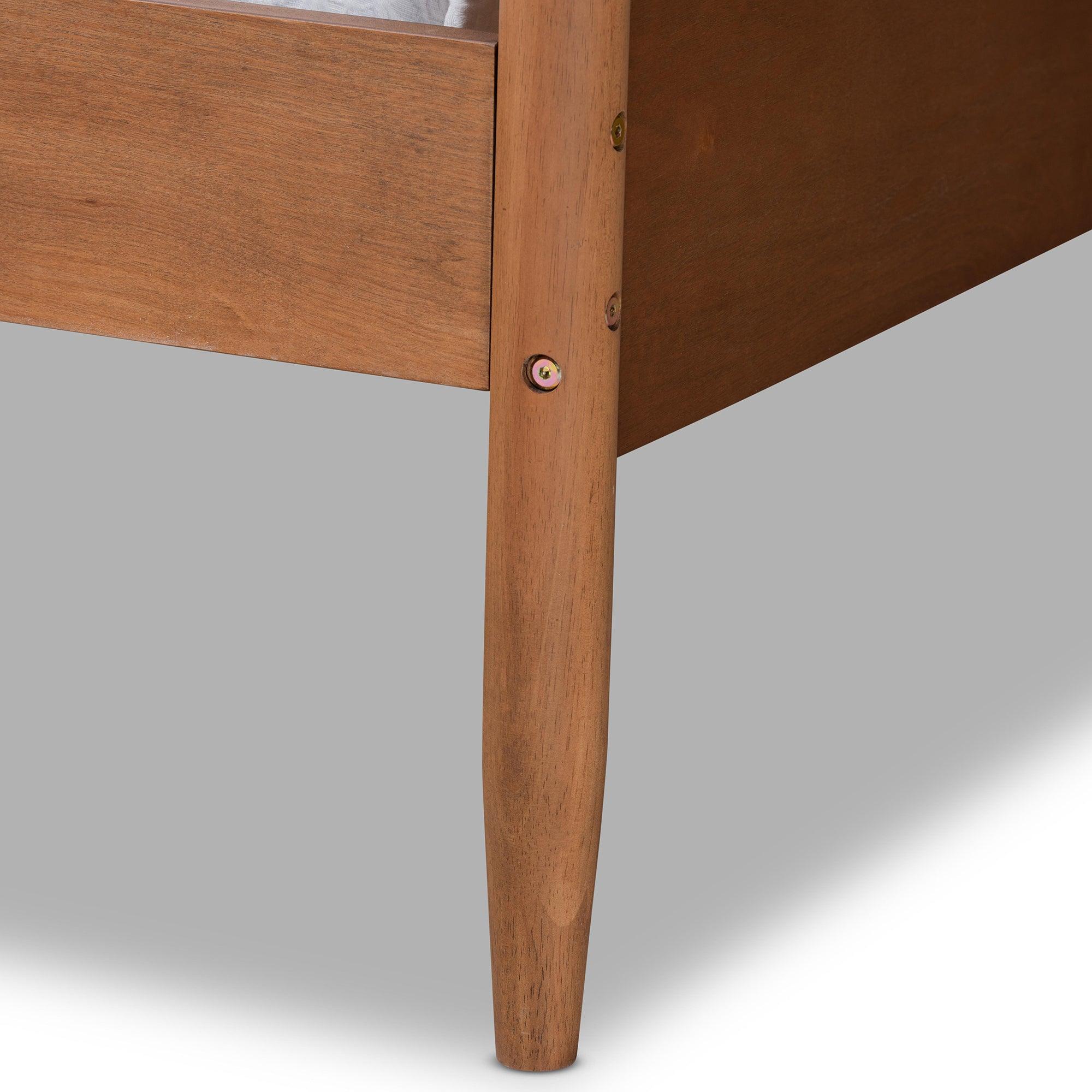 Veles Mid-Century Modern Ash Finished Wood Daybed