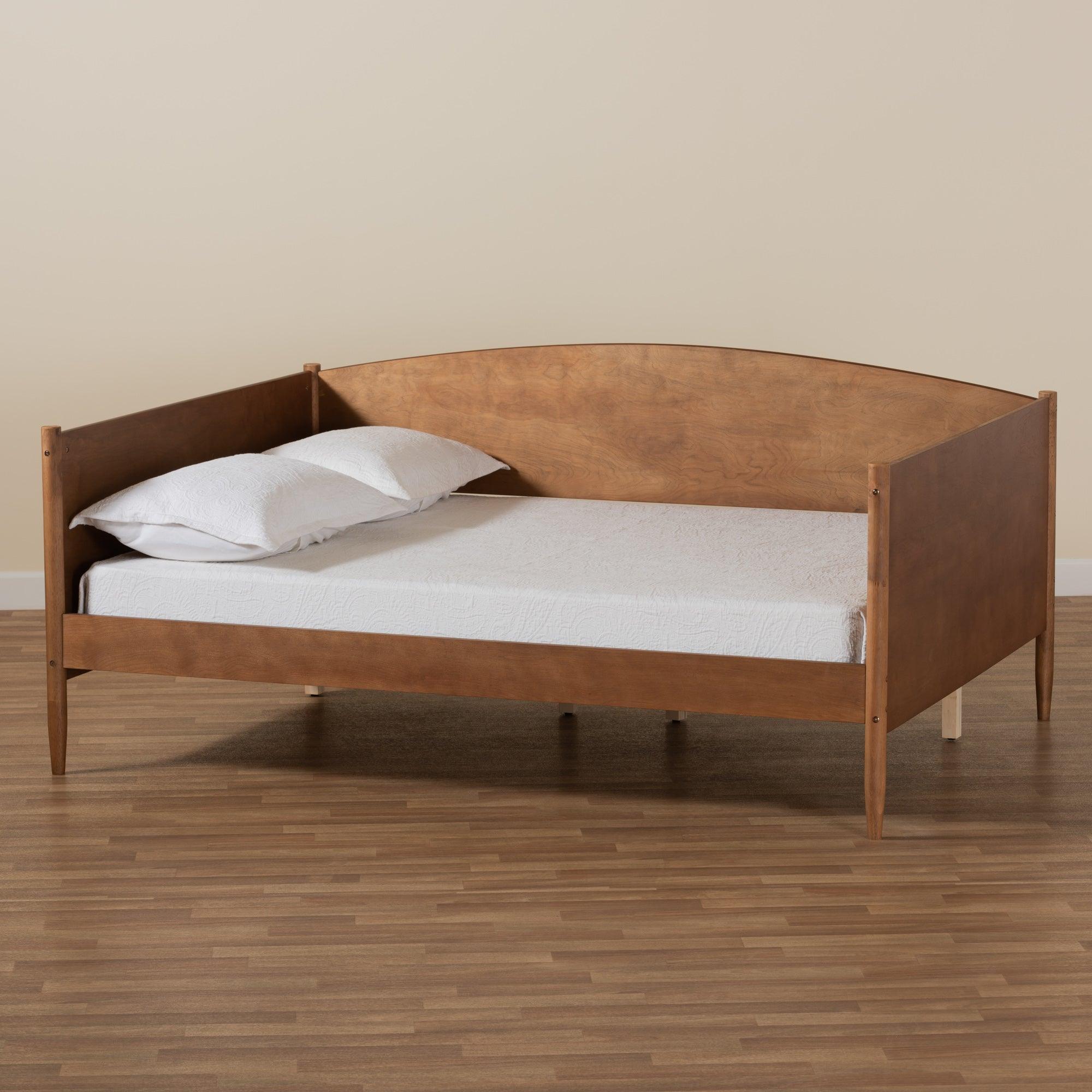 Veles Mid-Century Modern Ash Finished Wood Daybed