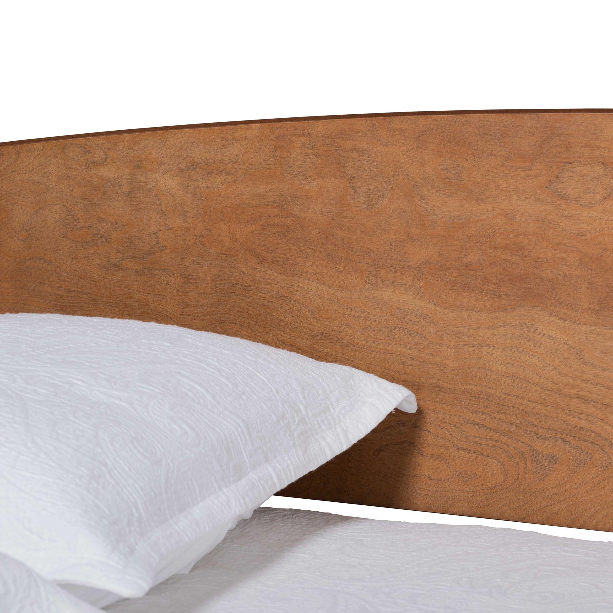 Veles Mid-Century Modern Ash Finished Wood Daybed