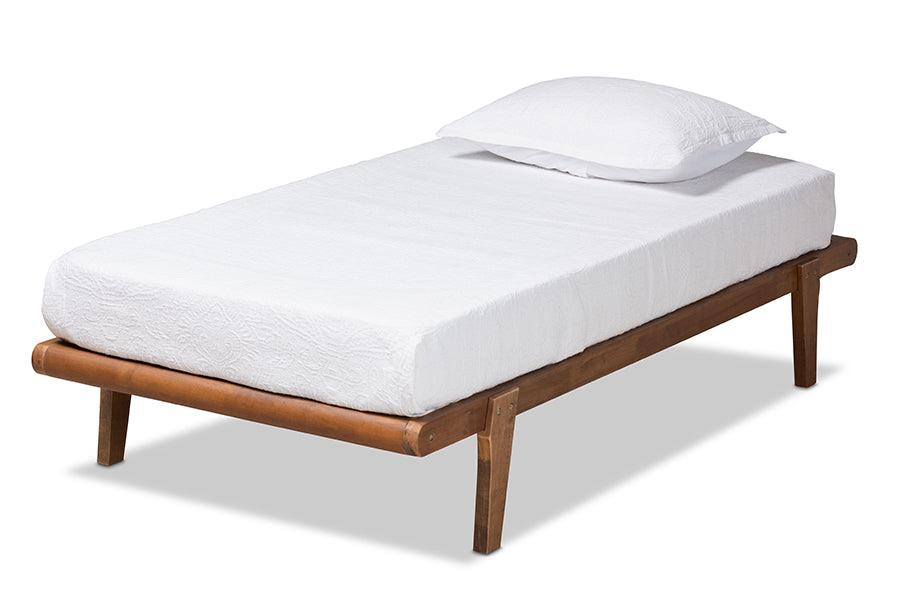 Kaia Mid-Century Modern Finished Wood Platform Bed