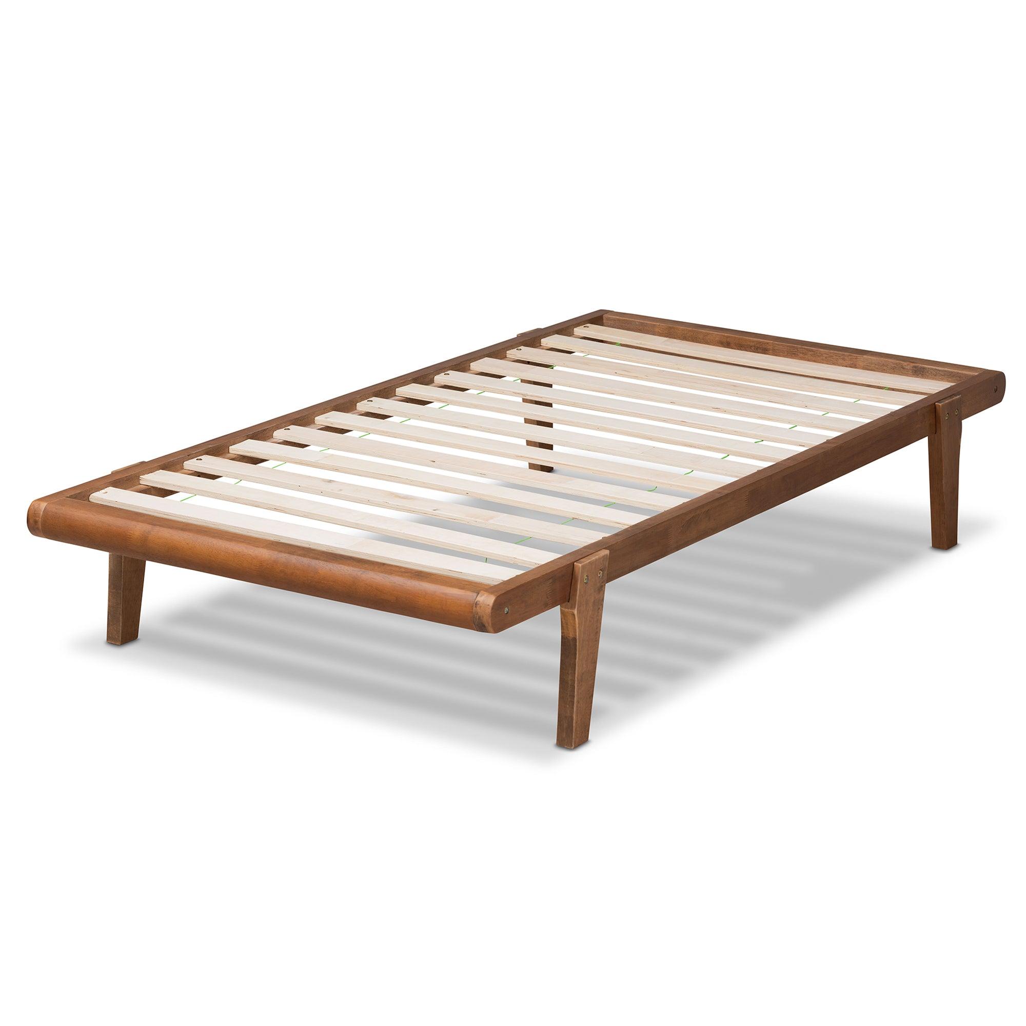 Kaia Mid-Century Modern Finished Wood Platform Bed