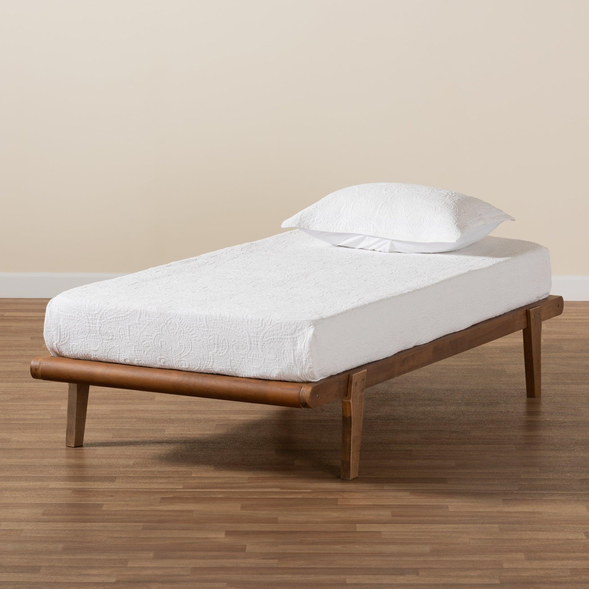 Kaia Mid-Century Modern Finished Wood Platform Bed