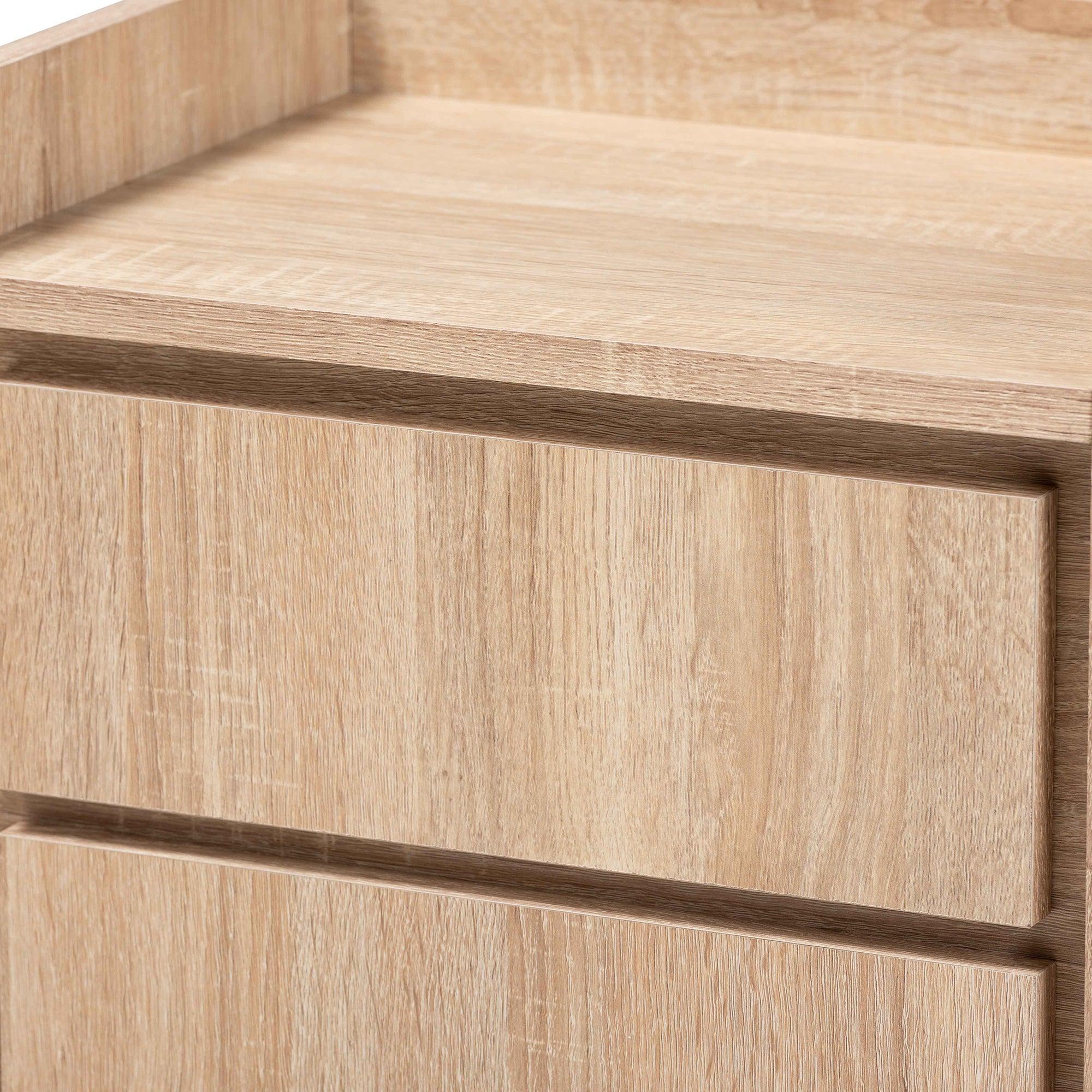 Hale Modern and Contemporary Finished Wood 1-Door Nightstand