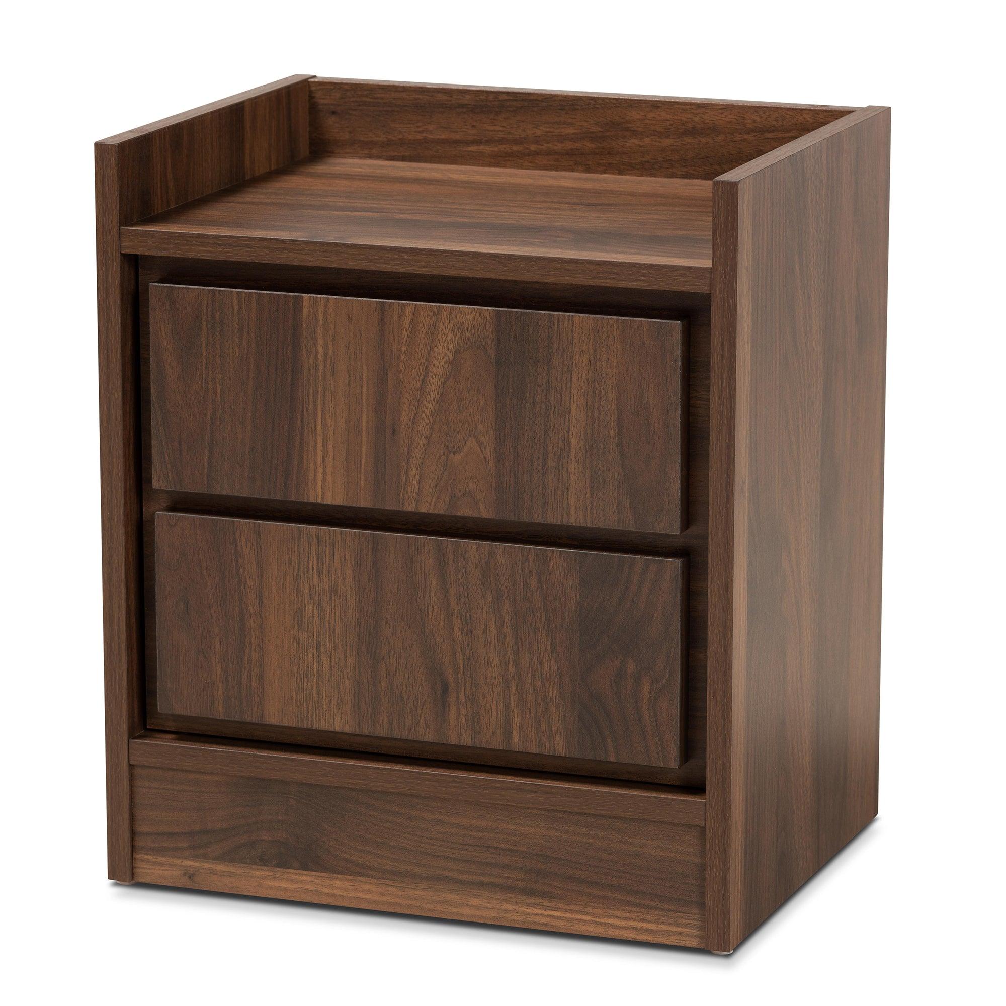 Hale Modern and Contemporary Finished Wood 1-Door Nightstand