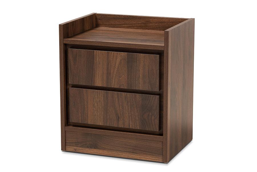 Hale Modern and Contemporary Finished Wood 1-Door Nightstand