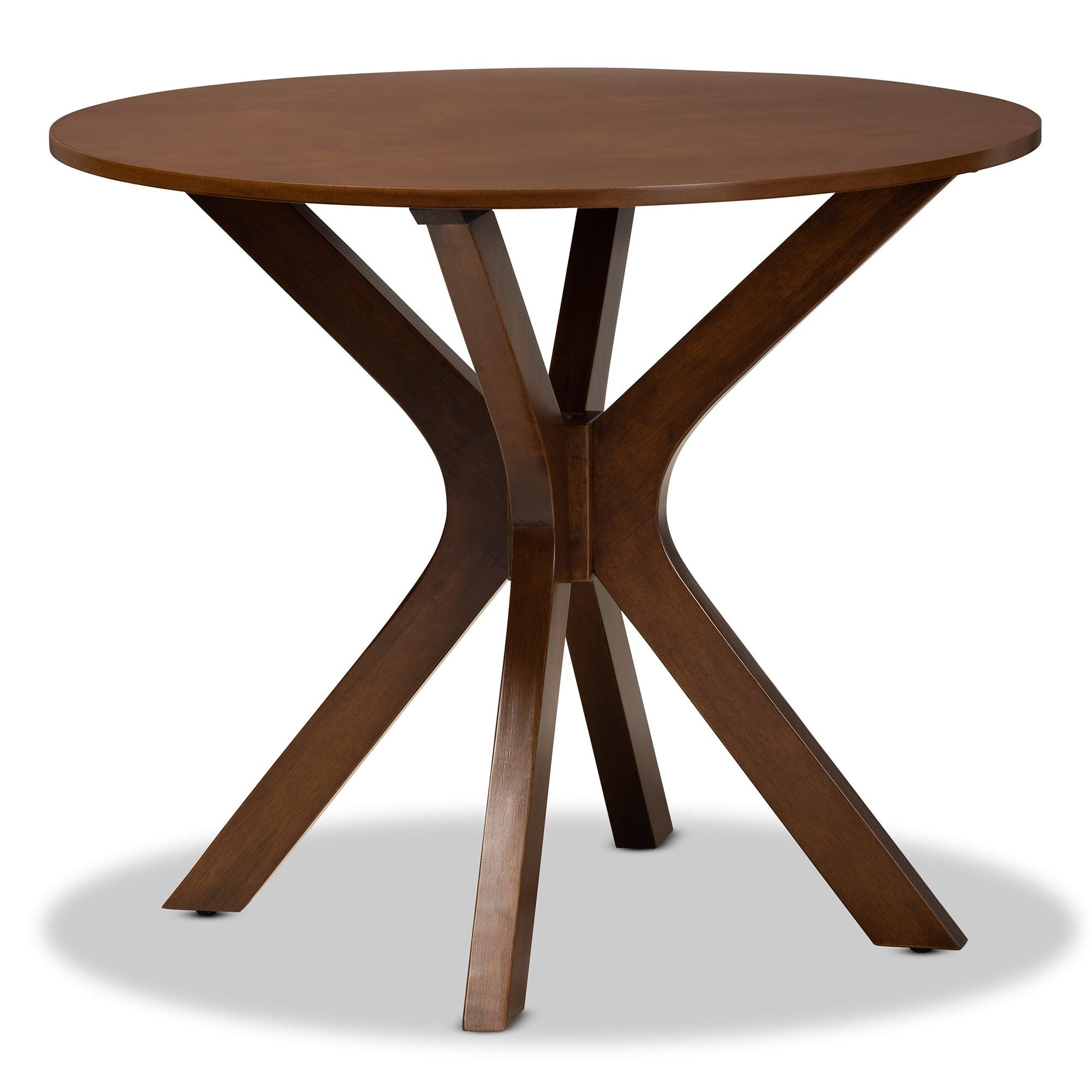 Mare Modern and Contemporary Transitional Finished Wood 5-Piece Dining Set