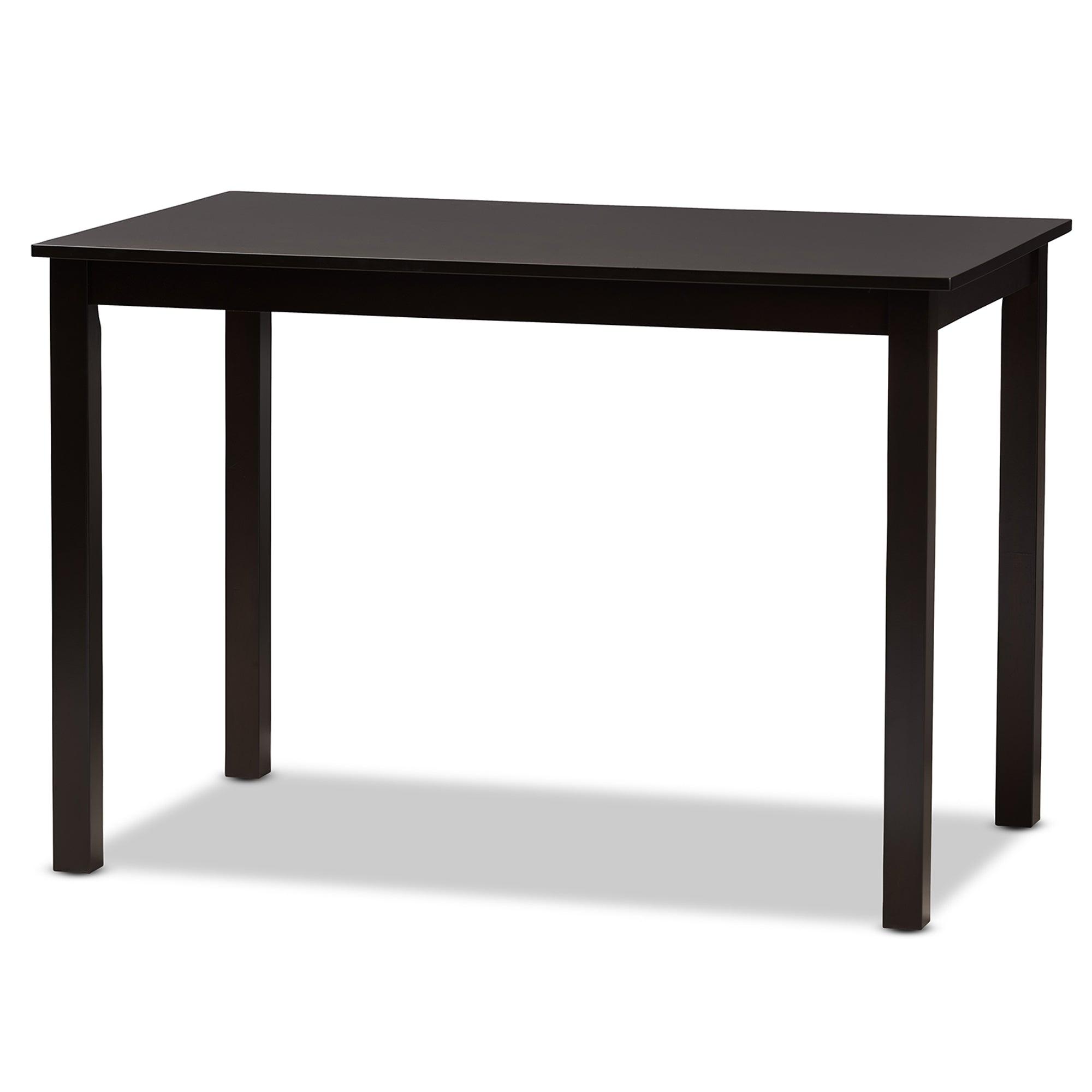 Luisa Modern and Contemporary Transitional Finished Wood 5-Piece Dining Set