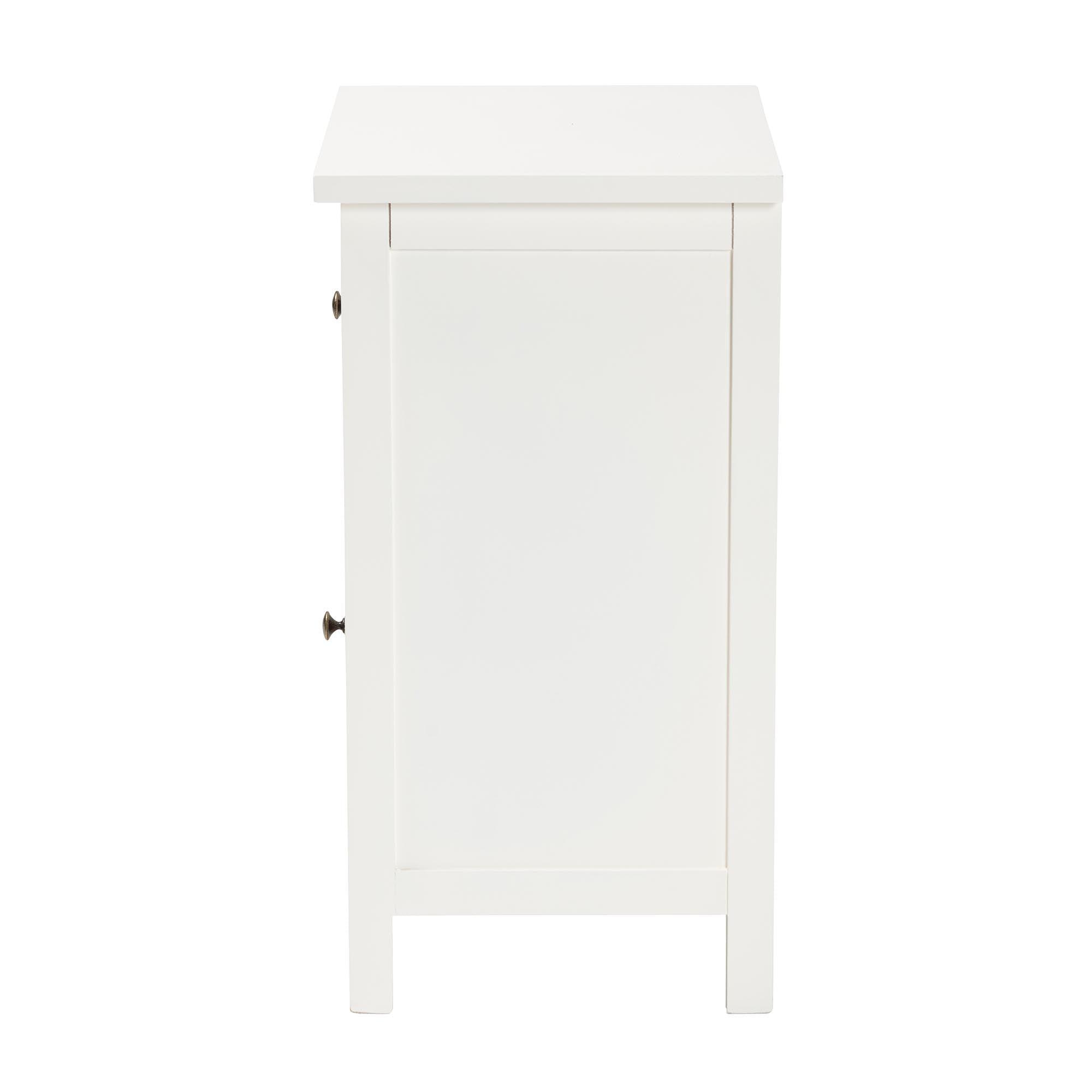 Lambert Classic and Traditional Finished Wood 1-Drawer End Table