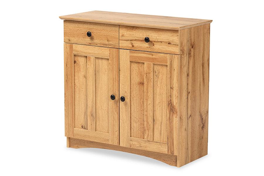 Lauren Modern and Contemporary Finished Wood 2-Door Buffet
