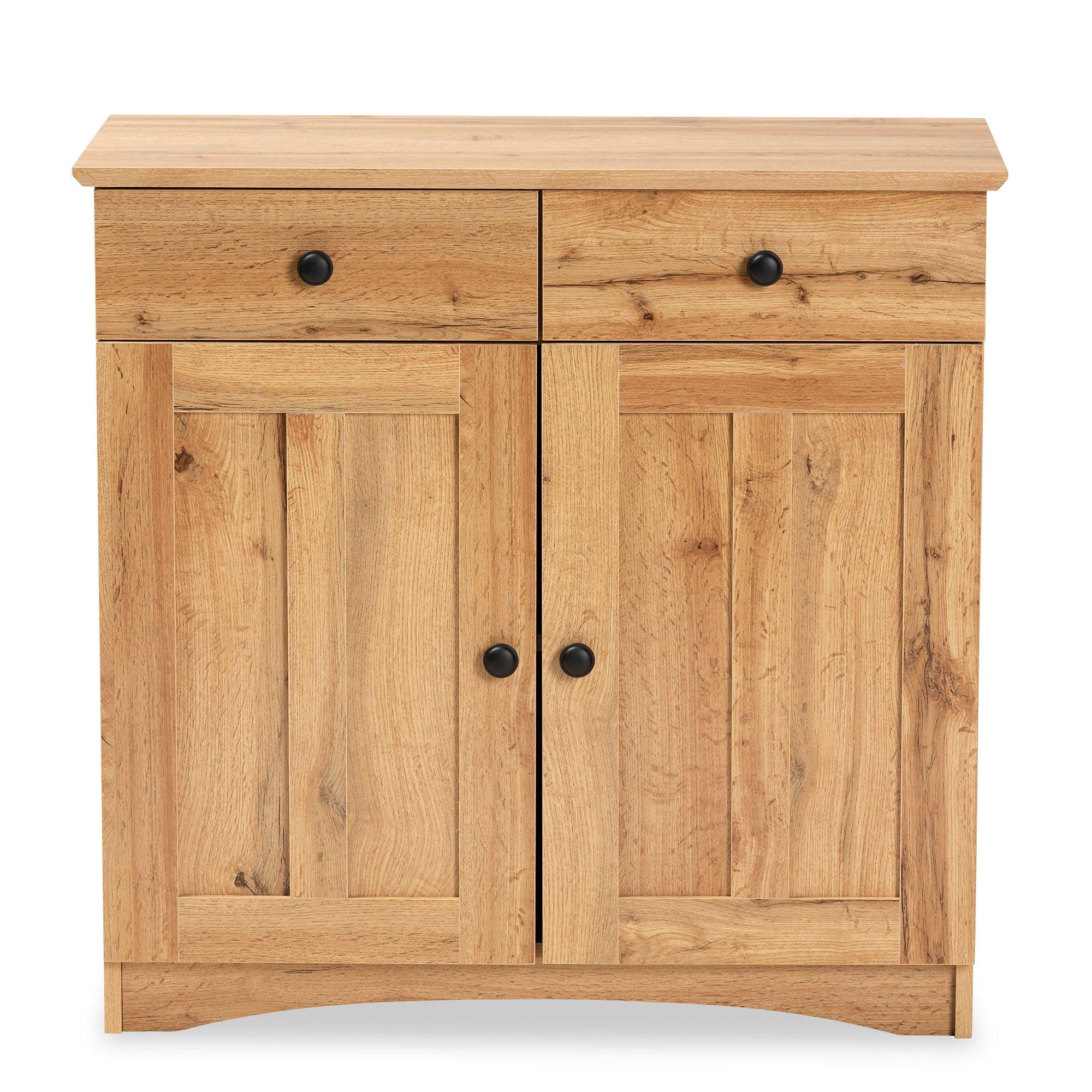 Lauren Modern and Contemporary Finished Wood 2-Door Buffet
