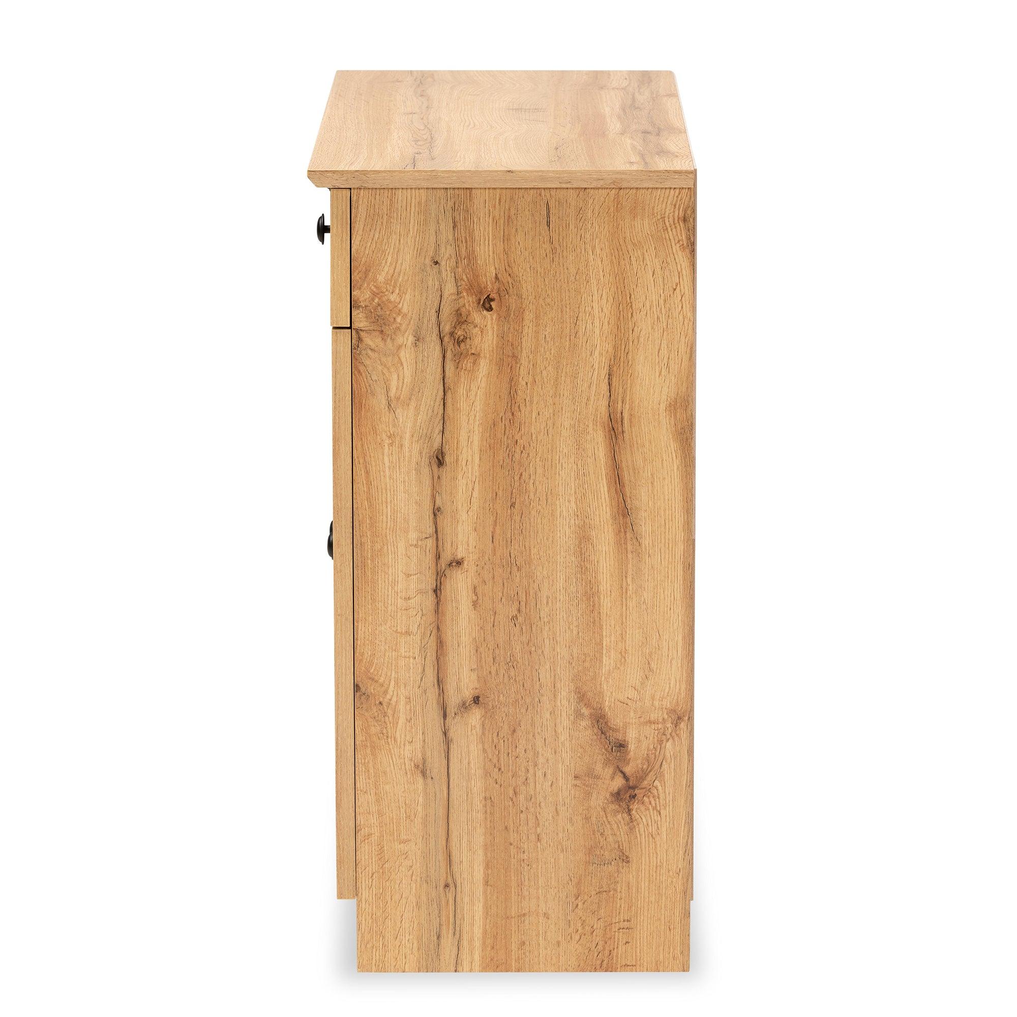 Lauren Modern and Contemporary Finished Wood 2-Door Buffet