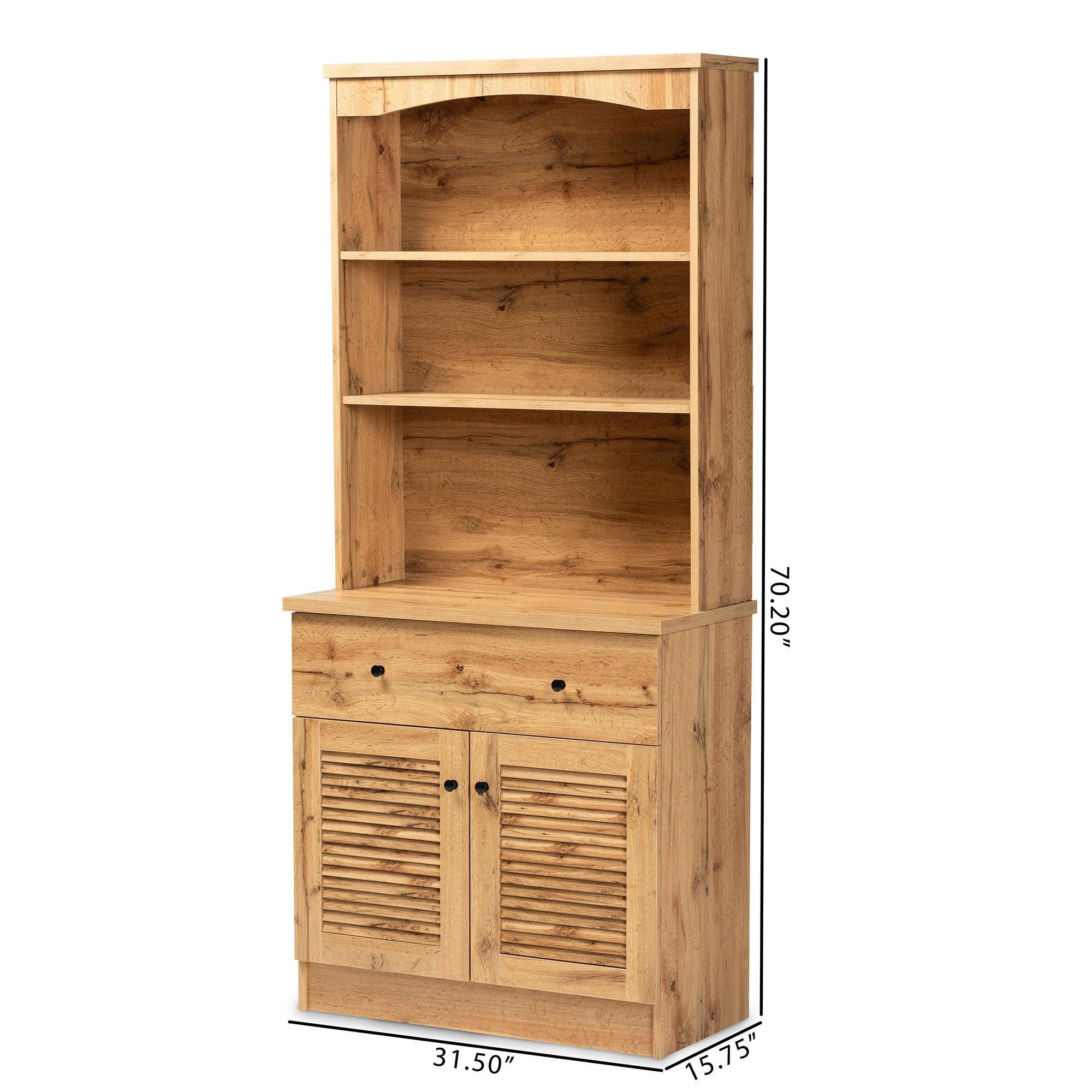 Agni Modern and Contemporary Finished Wood Buffet