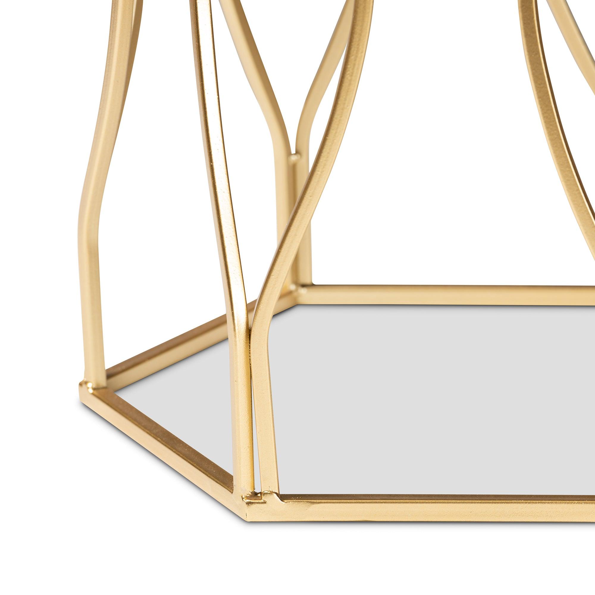 Kalena Modern and Contemporary Metal End Table