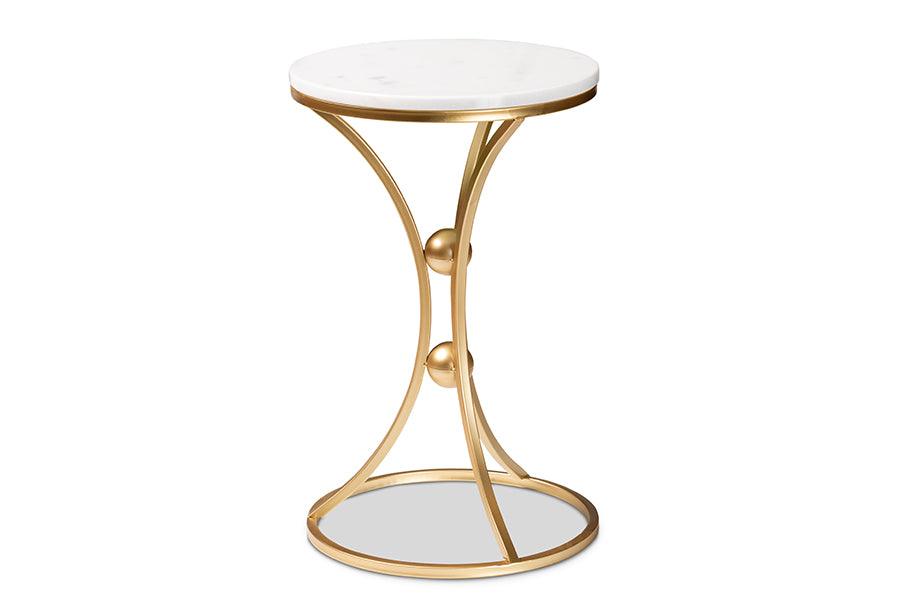 Tarmon Modern and Contemporary Finished Metal End Table