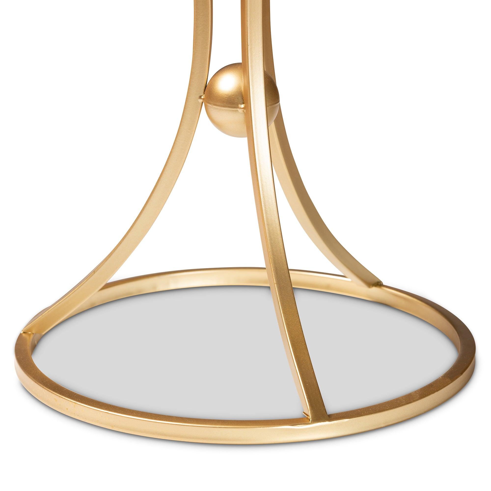 Tarmon Modern and Contemporary Finished Metal End Table