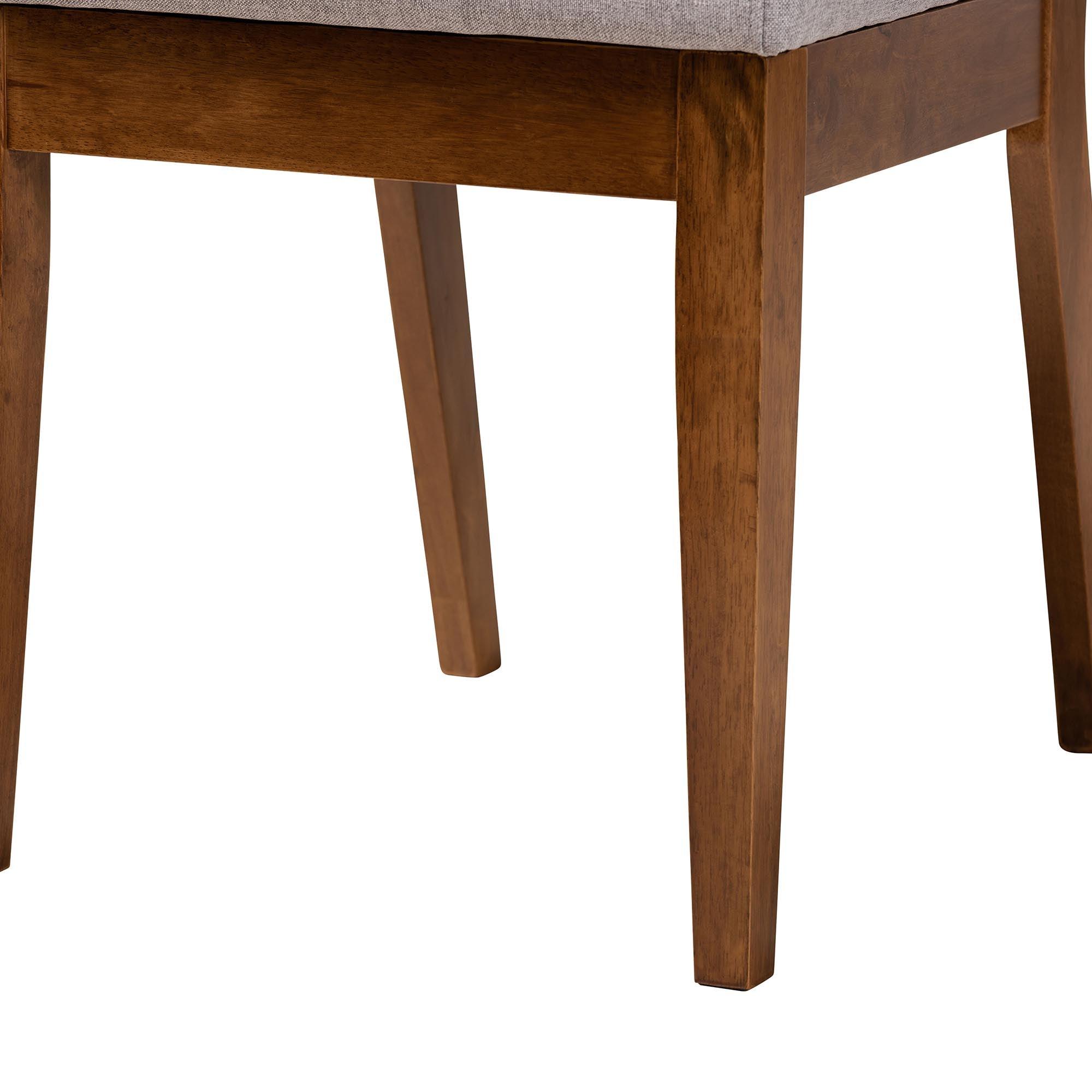 Mana Modern and Wood 7-Piece Dining Set
