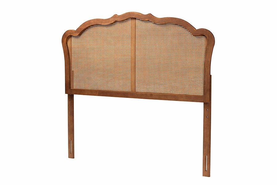 Leandra Classic and Traditional Ash Finished Wood Headboard