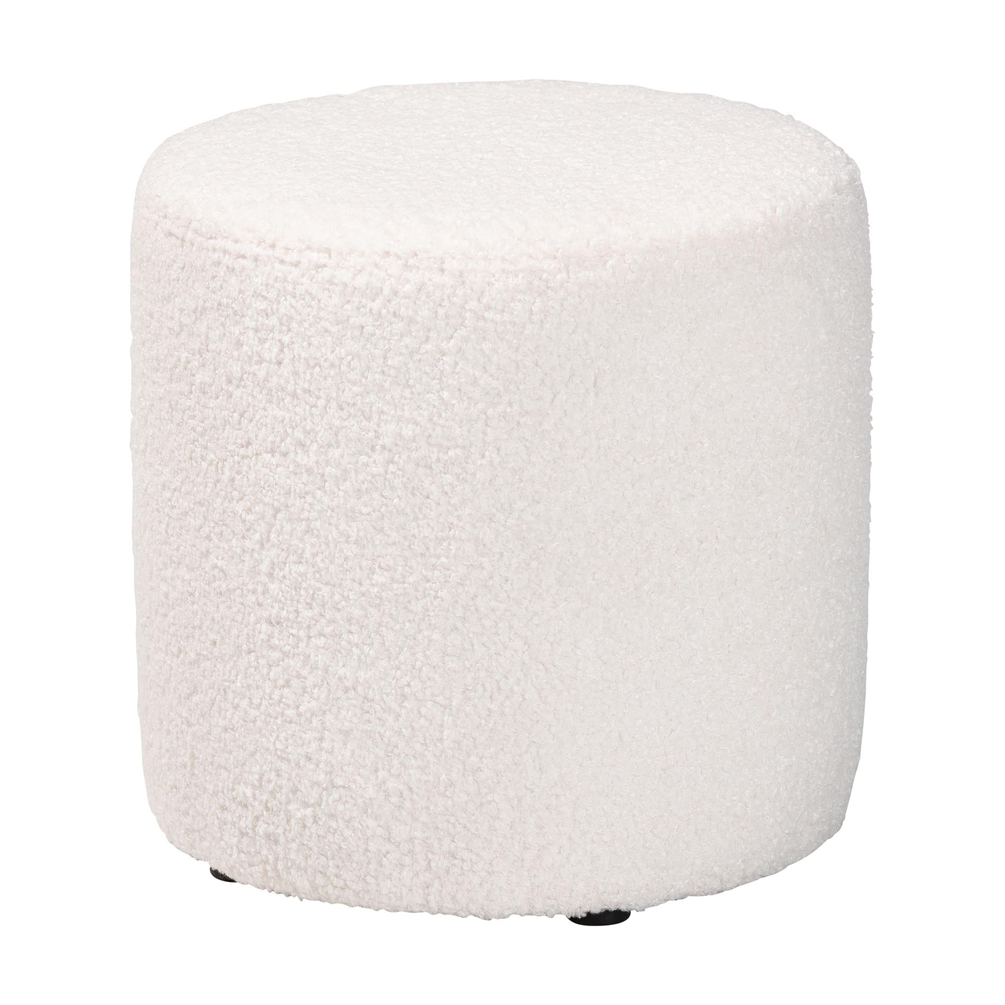 Tori Modern and Contemporary Boucle Upholstered Ottoman