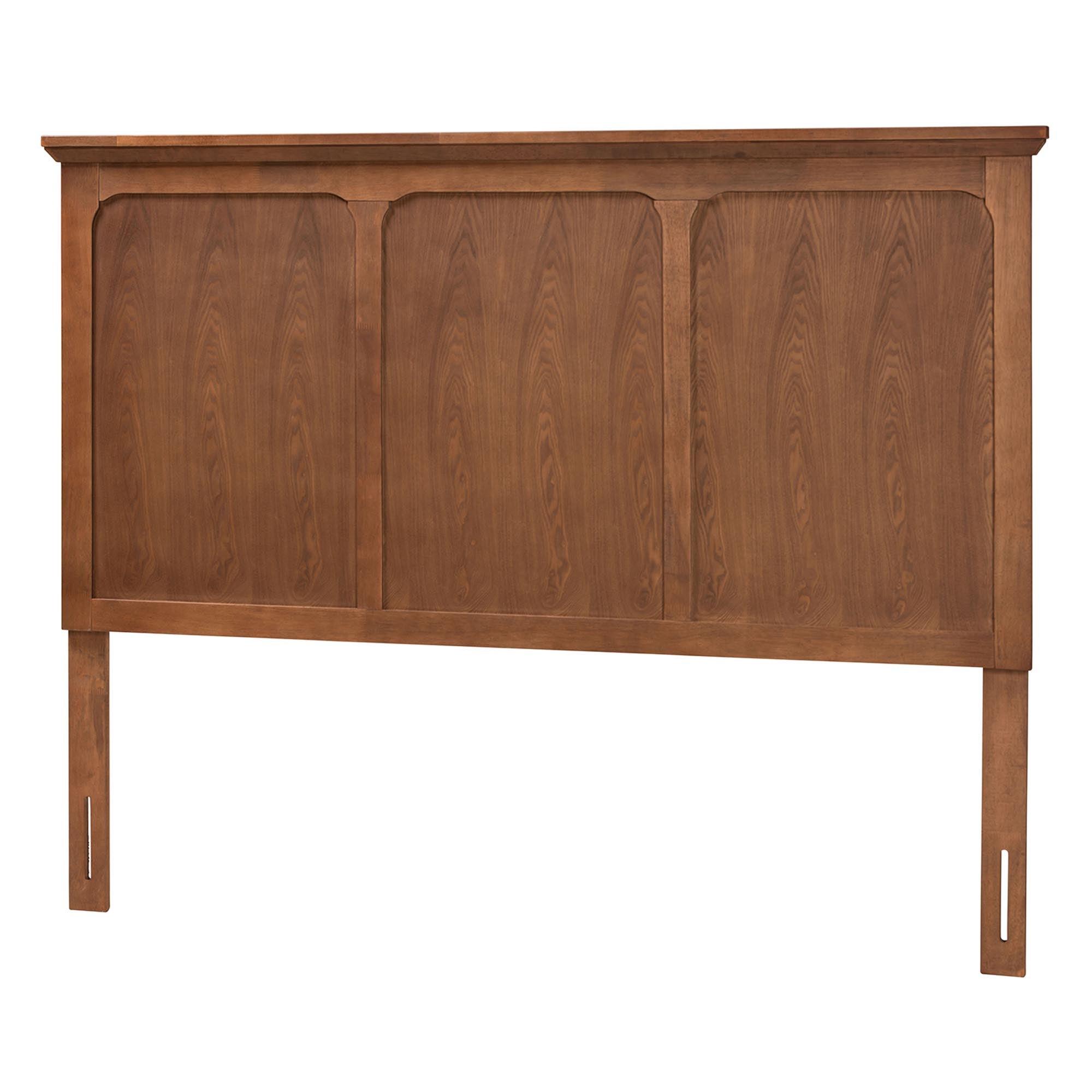 Alarice Classic and Traditional Ash Finished Wood Headboard