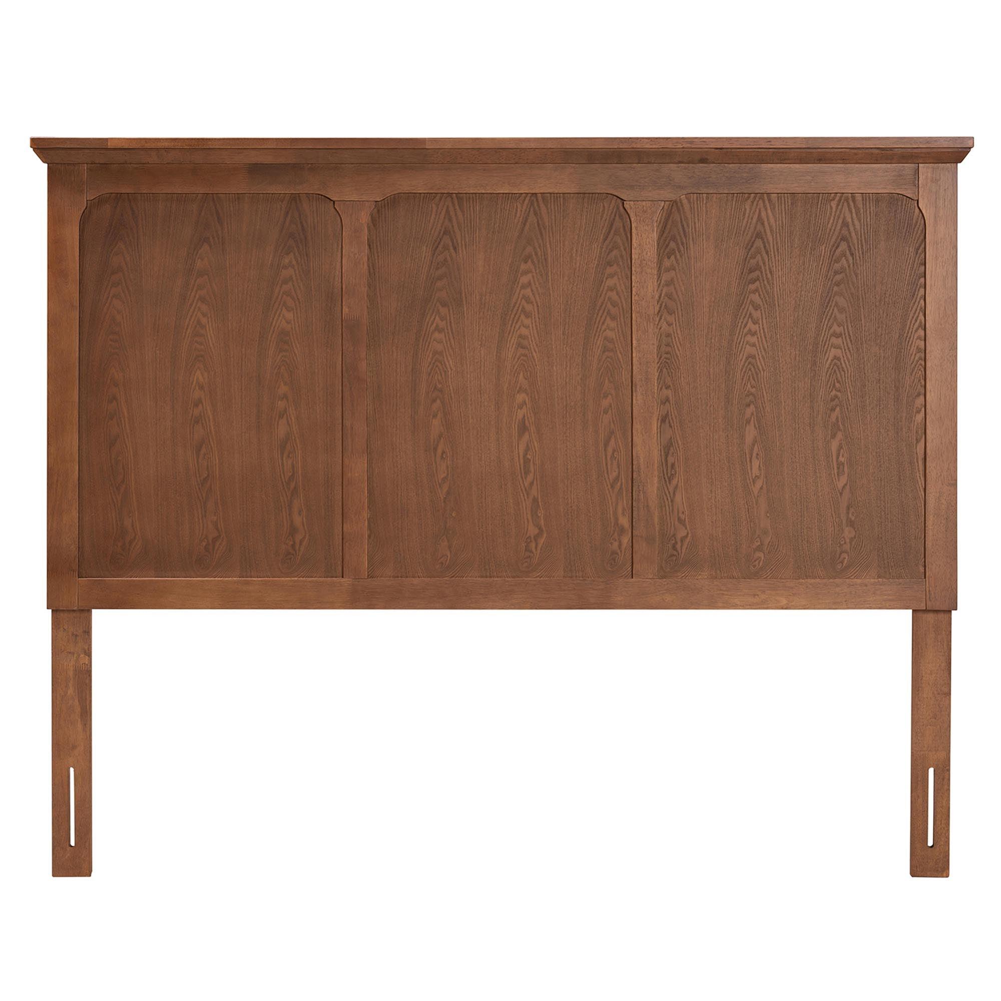 Alarice Classic and Traditional Ash Finished Wood Headboard