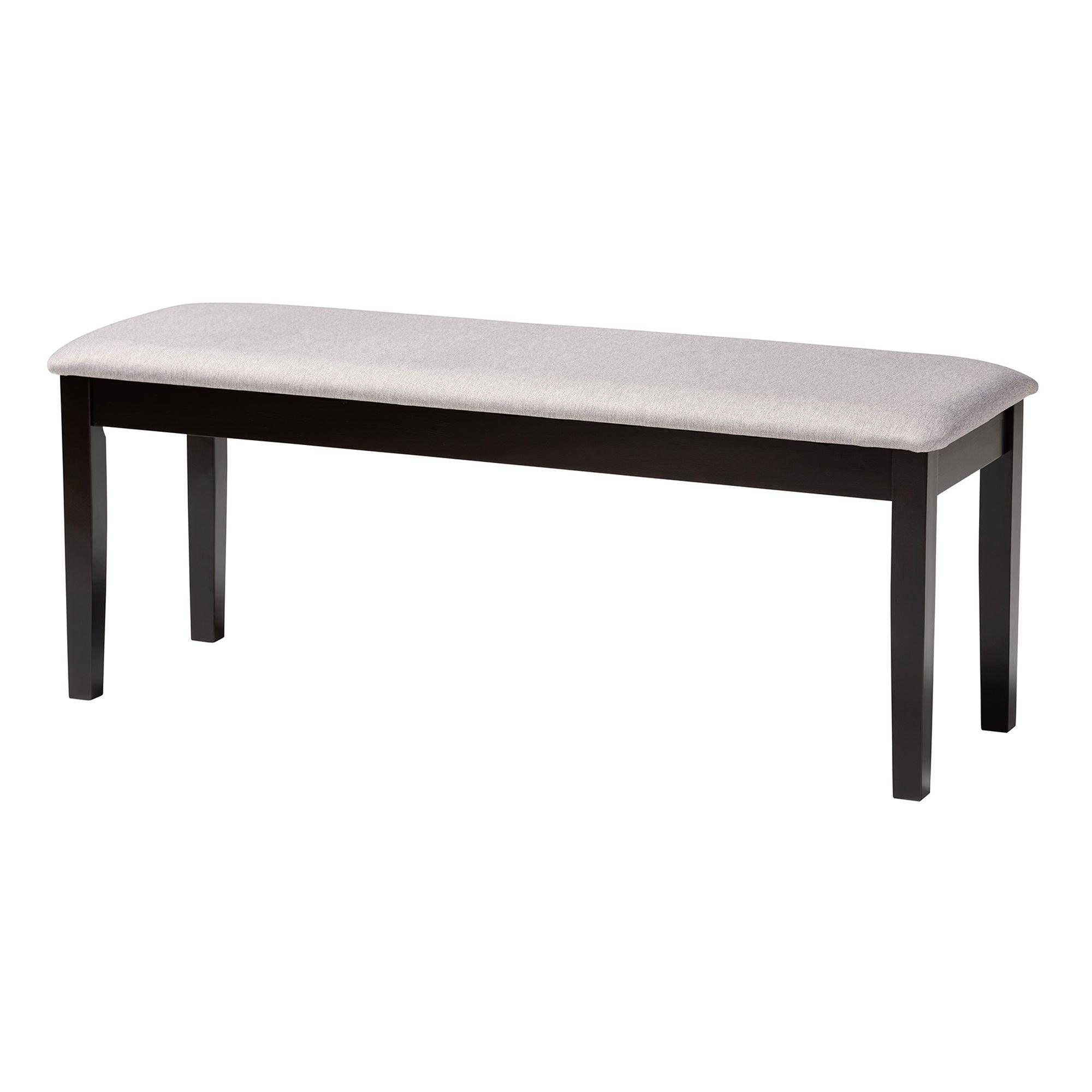 Genesis Modern Fabric and Finished Wood 6-Piece Dining Set