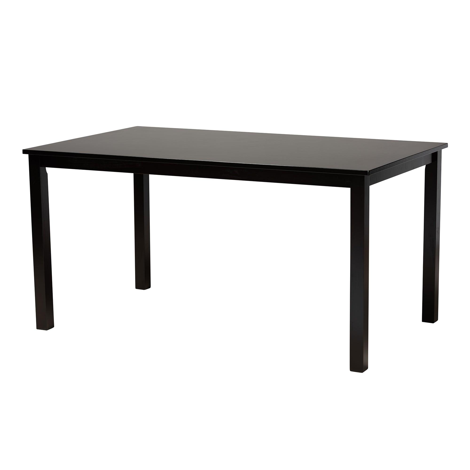Genesis Modern Fabric and Finished Wood 6-Piece Dining Set