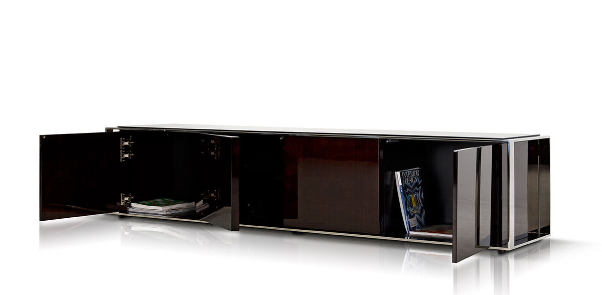 Noble Modern Lacquer TV Entertainment Center