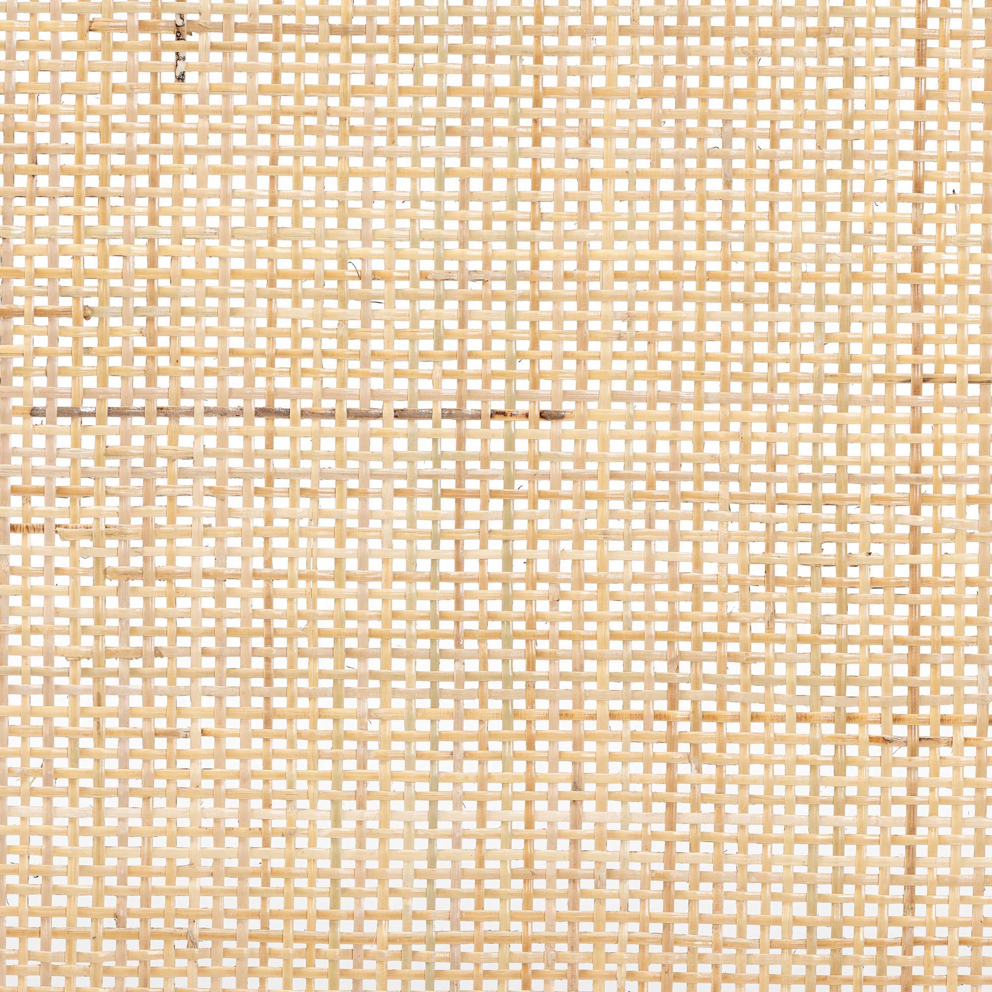 Bali & Pari Reegan Modern Bohemian Two-Tone and Rattan Standalone Headboard