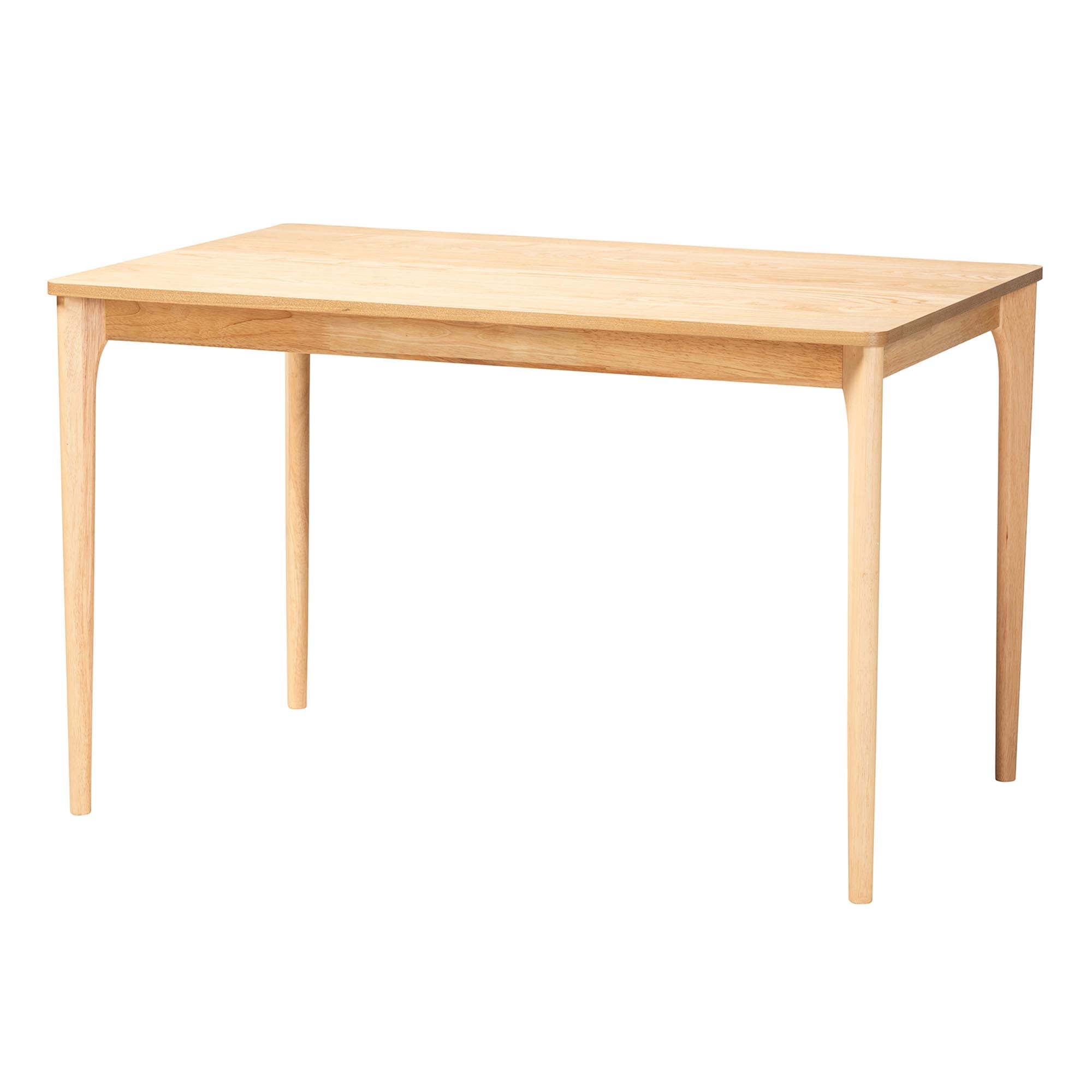 Dannell Mid-Century Modern Fabric and Finished Wood 5-Piece Dining Set