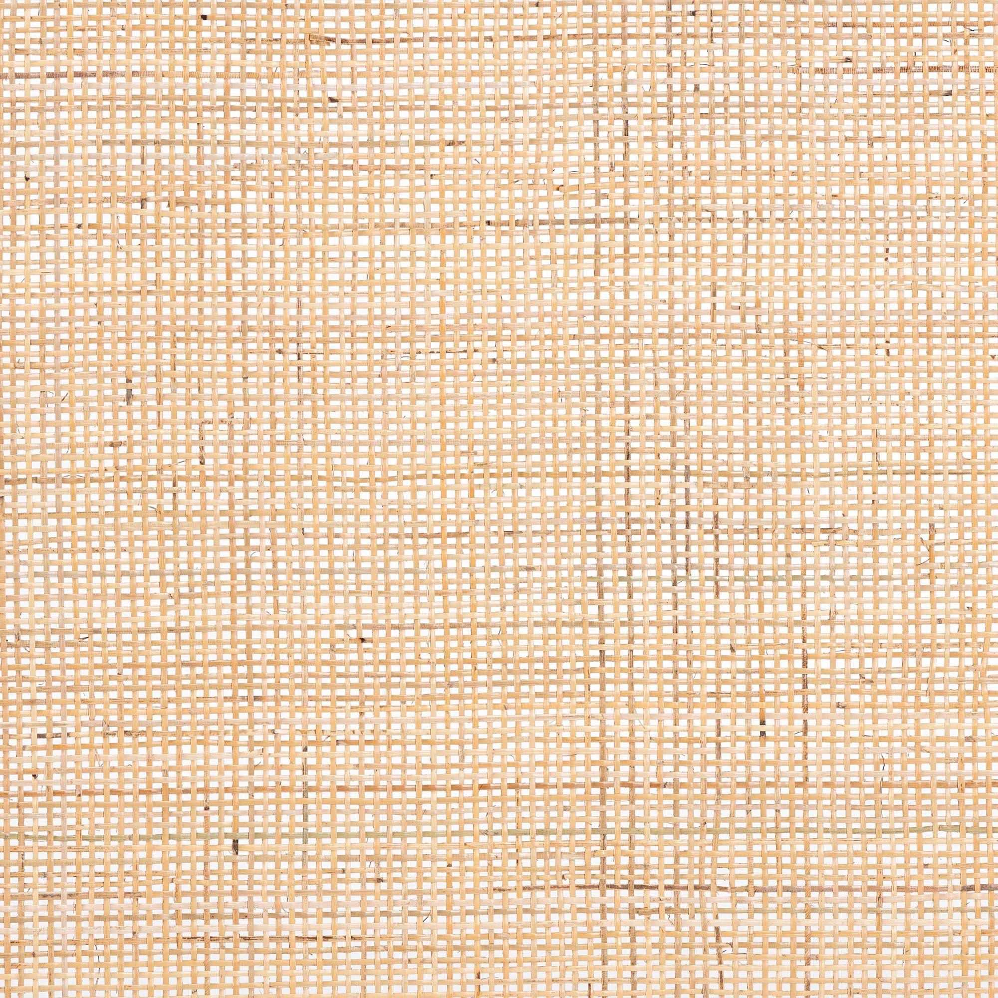 Bali & Pari Aurelia Modern Bohemian Finished Bayur Wood and Rattan Headboard