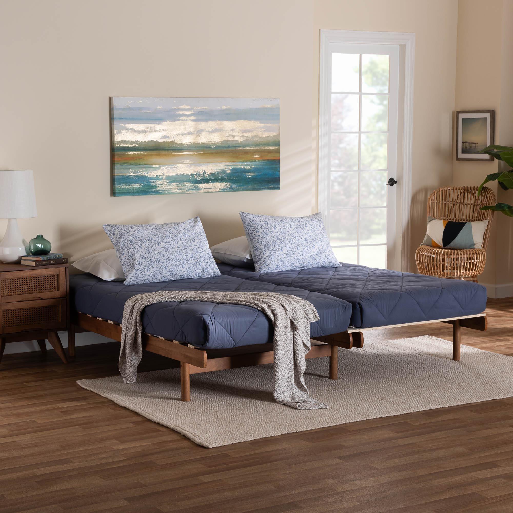 Bolivia Mid-Century Modern Wood Expandable to Bed